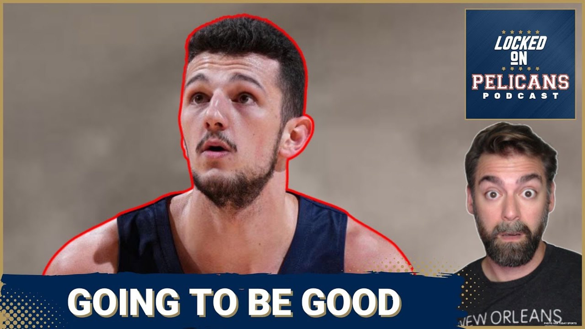 Karlo Matkovic stood out figuratively and literally for the New Orleans Pelicans in their third Summer League game.