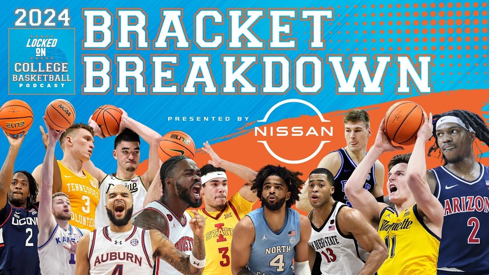 Locked On College Basketball hosts Andy Patton and Isaac Schade join Tenitra Batiste to walk you through this year's bracket step by step to help you win your pool.