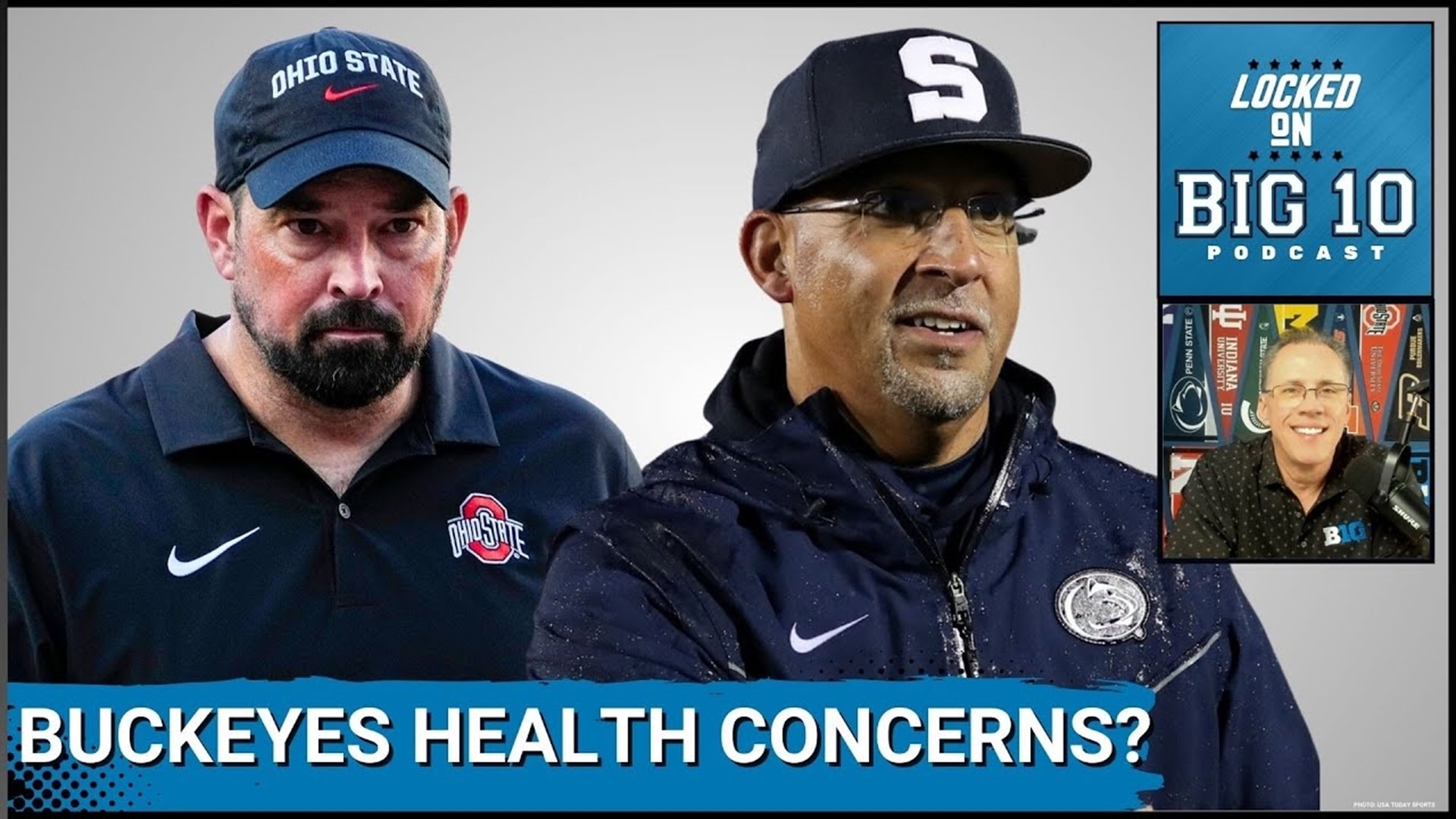 The Ohio State Buckeyes are banged up.  Is Ryan Day's team healthy enough for their monster showdown vs James Franklin and his pesky Penn State Nittany Lions?