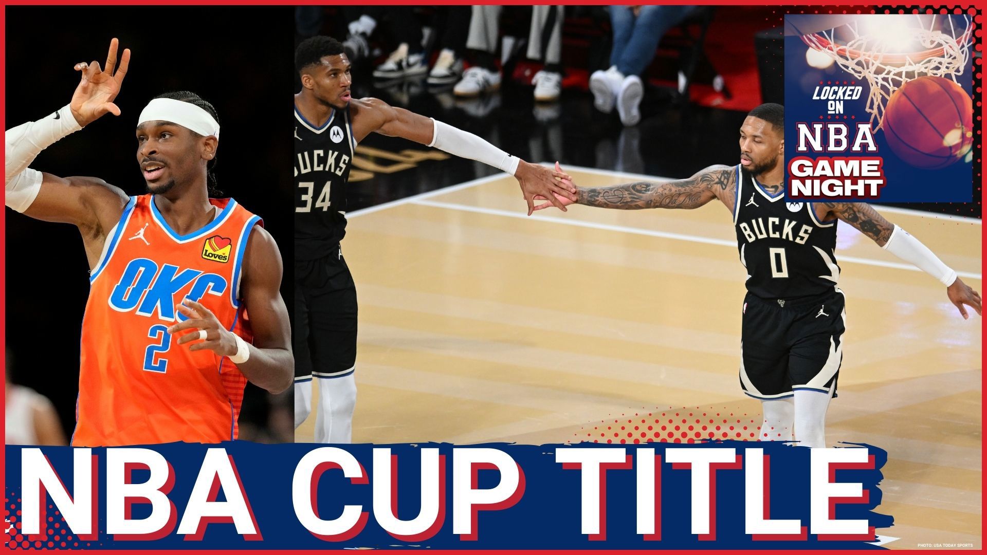 Shai Gilgeous-Alexander Shines, Giannis Dominates, NBA Cup Championship Set