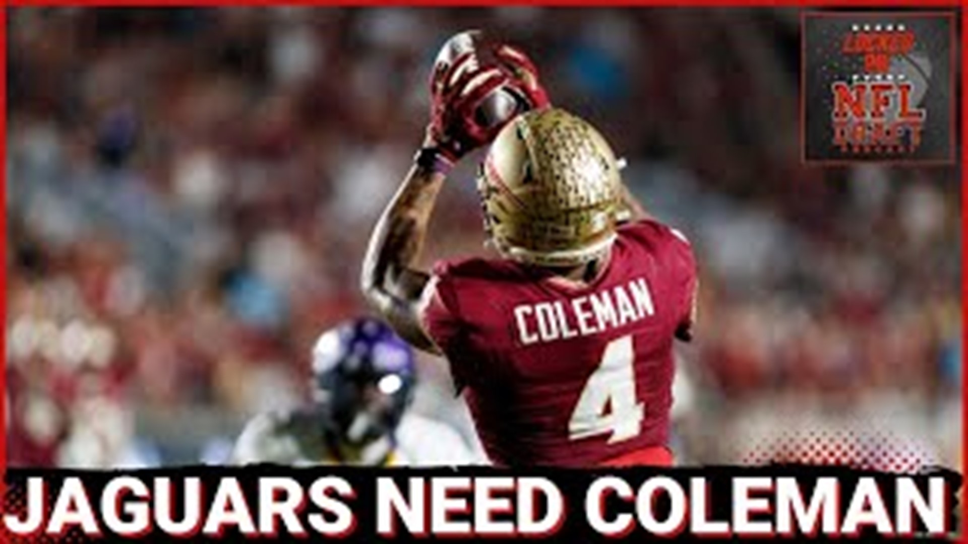 Keon Coleman is not a lock as a top-15 pick in the 2024 NFL Draft. He has a chance to fall to the Jacksonville Jaguars. WR additions are needed after losing.