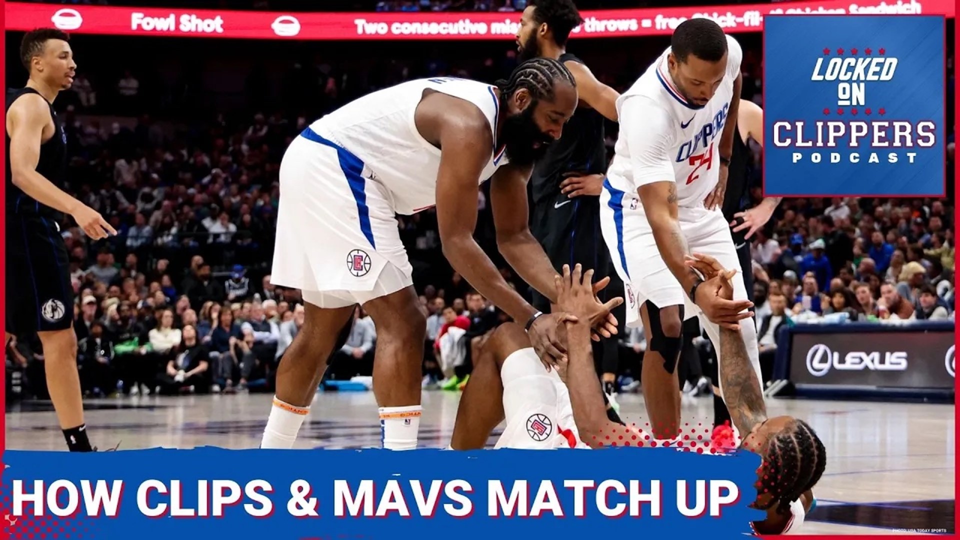 Darian Vaziri and Nick Angstadt collaborate for a crossover episode previewing the first-round series between the Dallas Mavericks and LA Clippers (part two).