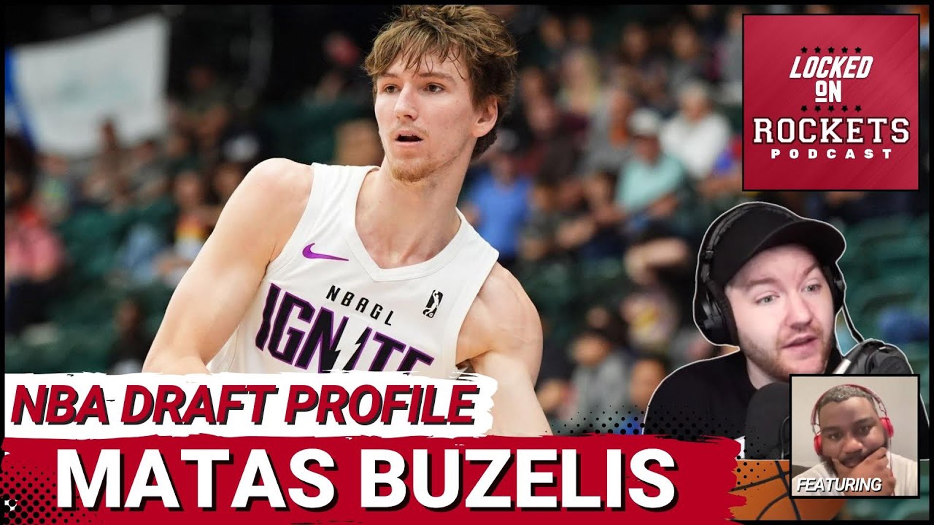 Matas Buzelis Houston Rockets 2024 NBA Draft Prospect Profile