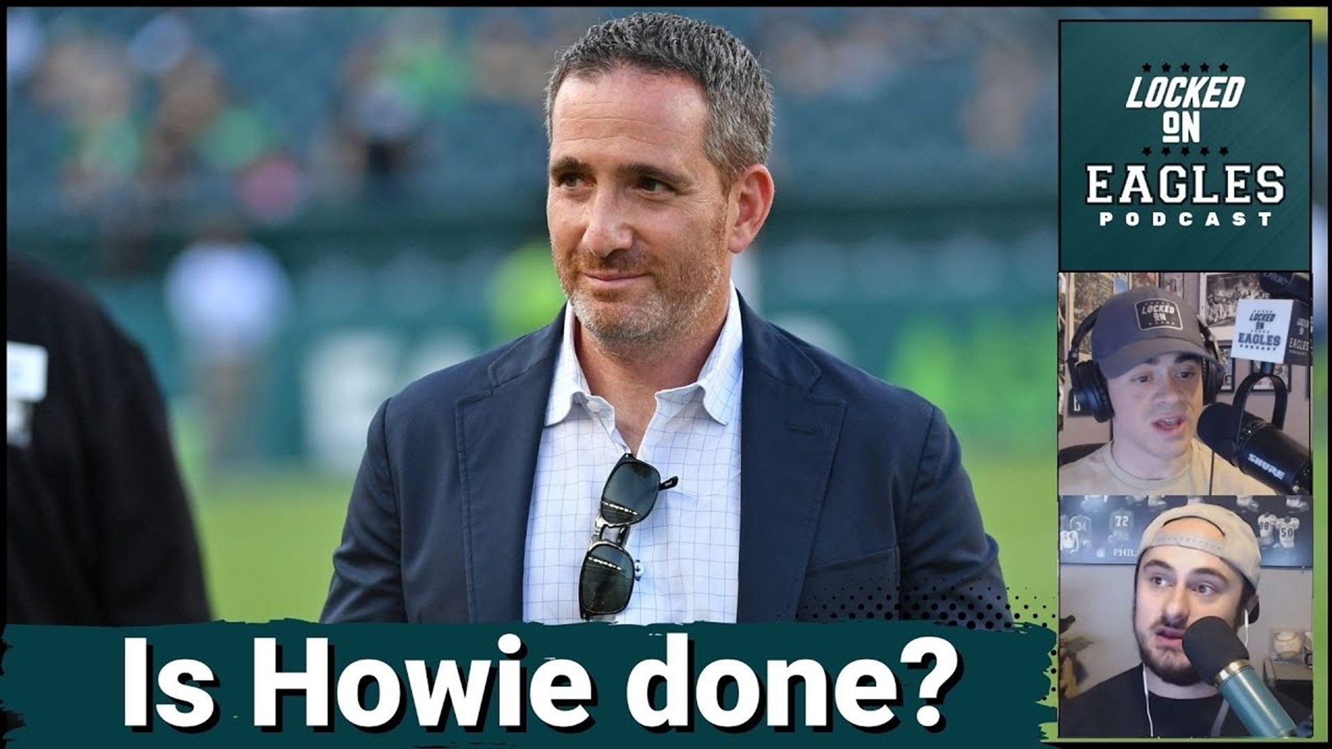 Howie Roseman is one General Manager in the National Football League who will not sit on his hands during the NFL's Trade Deadline.