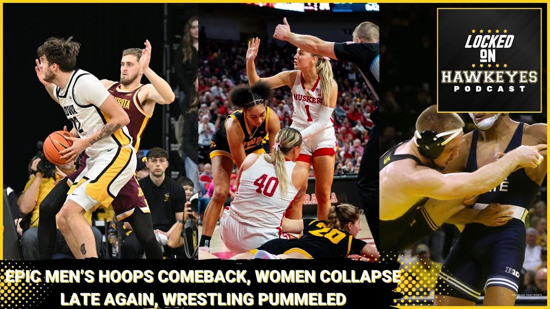 Instant Reaction: An Epic Hawkeye comeback win, women collapse late again
