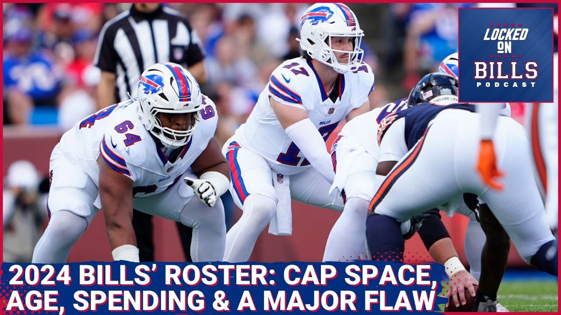 Buffalo Bills 2024 Roster: cap space, positional spending, average age, a major flaw & more!