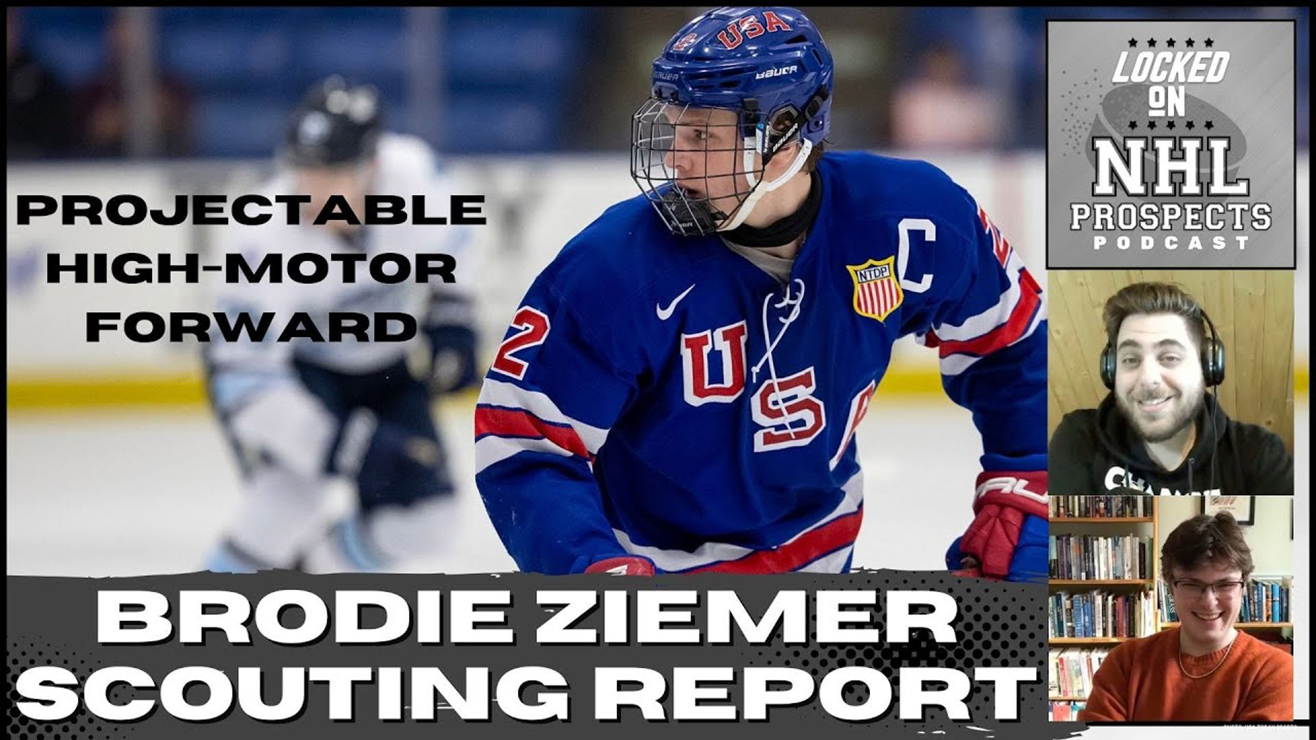 In this episode of the Prospect Spotlight series, our scouts take a half-hour deep dive into the game of an intelligent & projectable two-way forward: Brodie Ziemer!