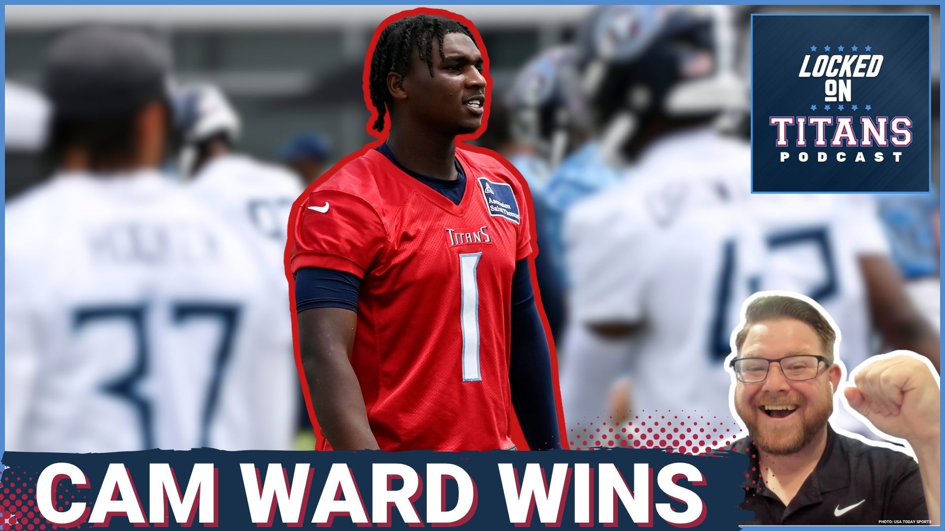 The Tennessee Titans completed their mandatory mini-camp last week and Cam Ward has his ups and downs out on the field. Regardless, Ward was a big winner.