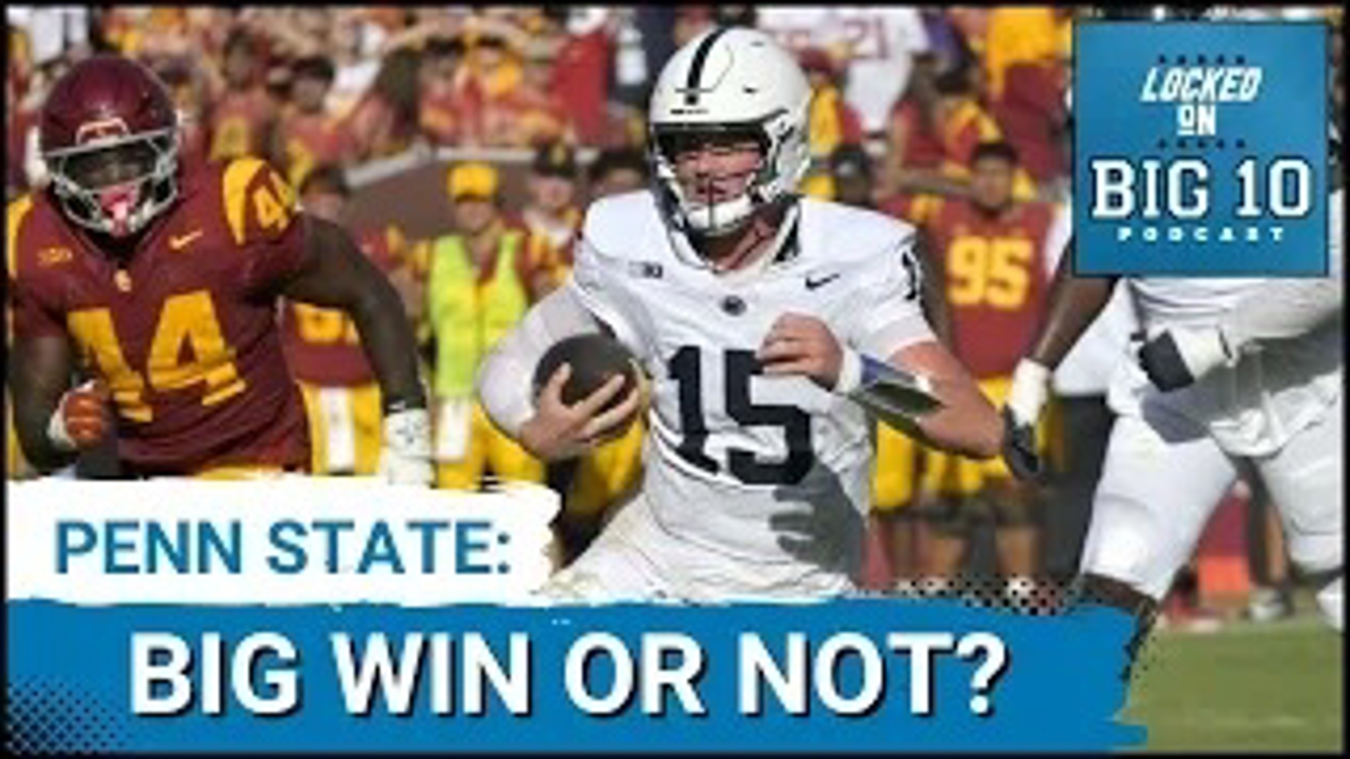 James Franklin and Penn State football have one of the best programs in the Big Ten and college football.  But the knock on them is they cannot win the big game.