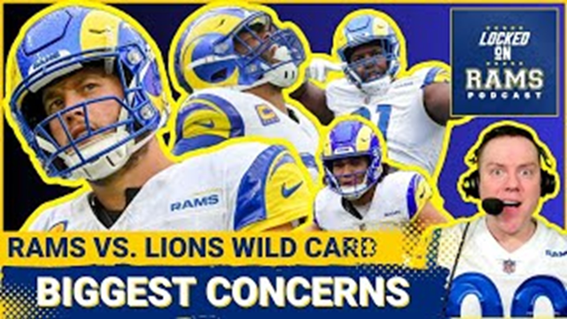 Rams Vs. Lions Biggest Concerns, McVay's Plan, Injury Update, LA's ...