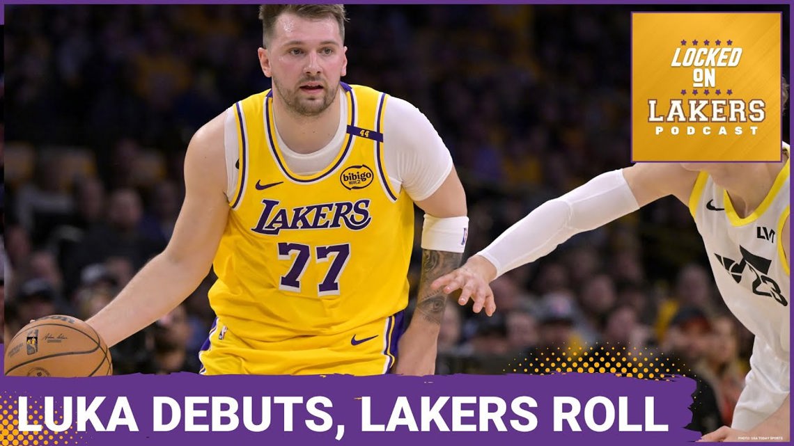 Luka Doncic Scores 14 In His Lakers Debut During 132-113 Win Over Jazz ...