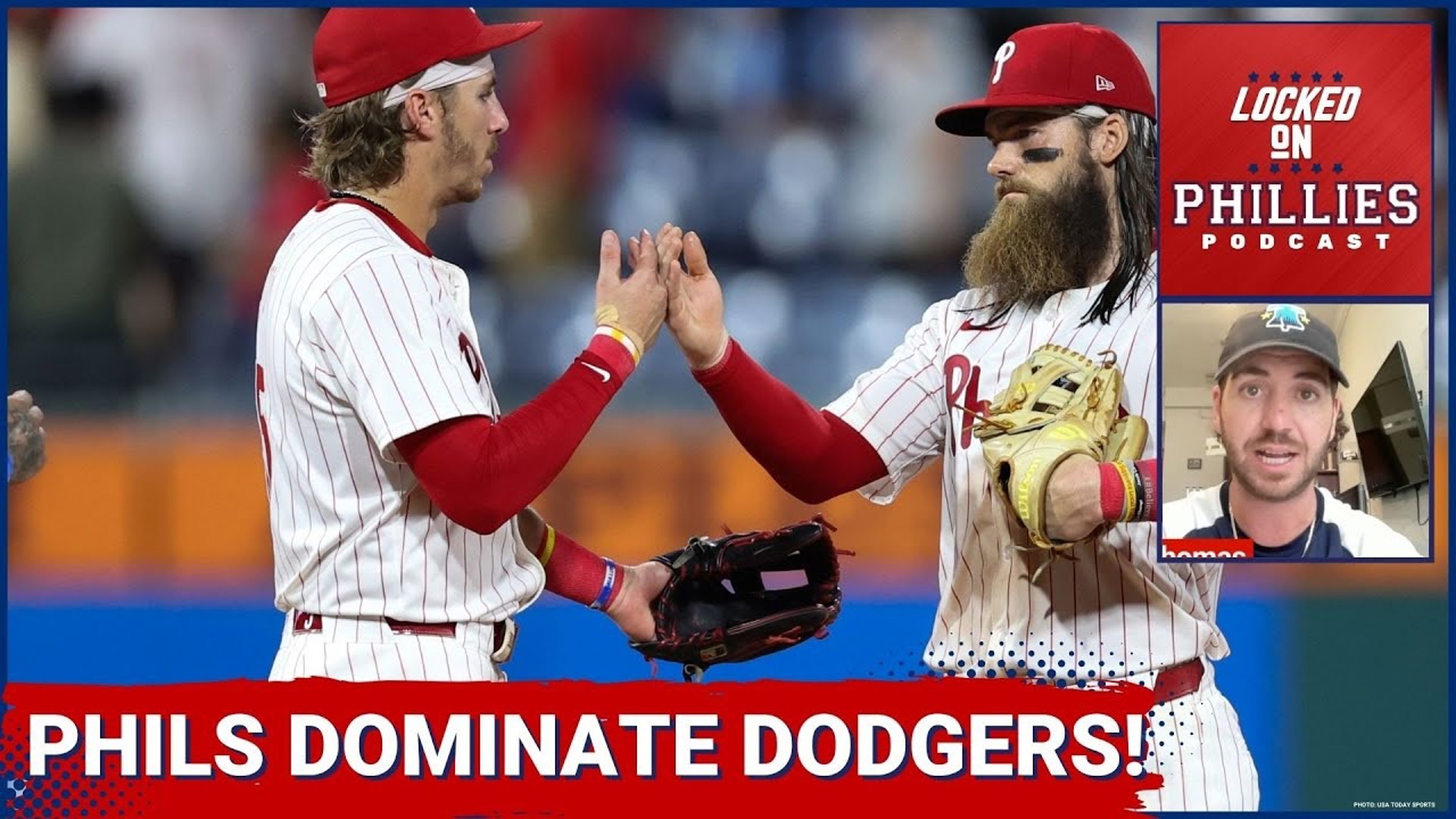 In today's episode, Connor celebrates an absolute dismantling of the Los Angeles Dodgers that the Philadelphia Phillies put together last night.