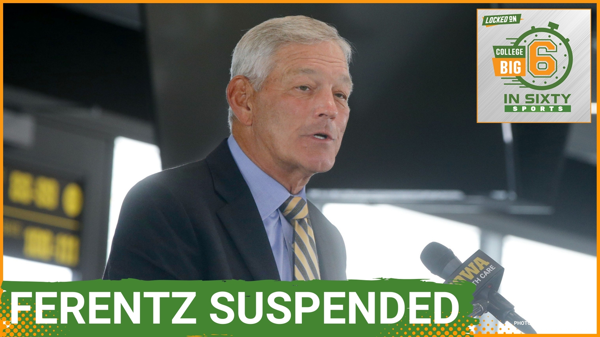 Kirk Ferentz gets a one-game suspension and Oklahoma gets a big commitment. Nebraska names its starter and the SEC decides on tiebreakers.