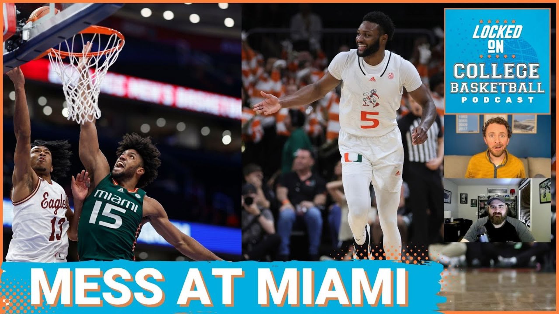 The Miami Hurricanes had a disappointing 2023-24 college basketball season, and now coach Jim Larranaga will have to rebuild without Norchad Omier or Wooga Poplar