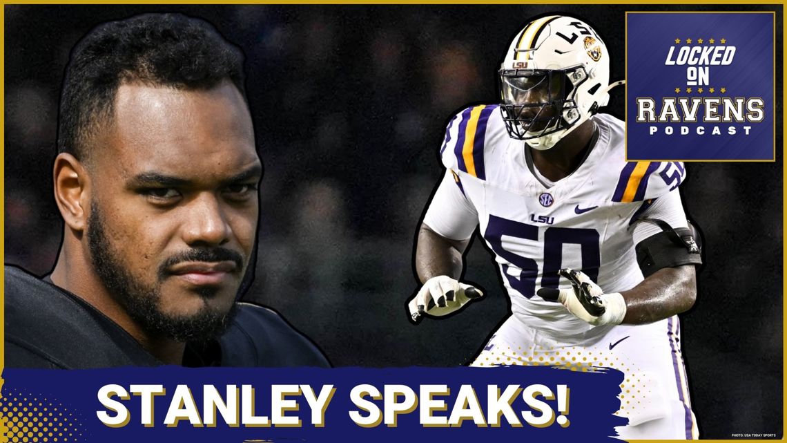 Ronnie Stanley SPEAKS UP on Emery Jones Jr., Baltimore Ravens woes, Dre'Mont Jones RIPS WILD FINE