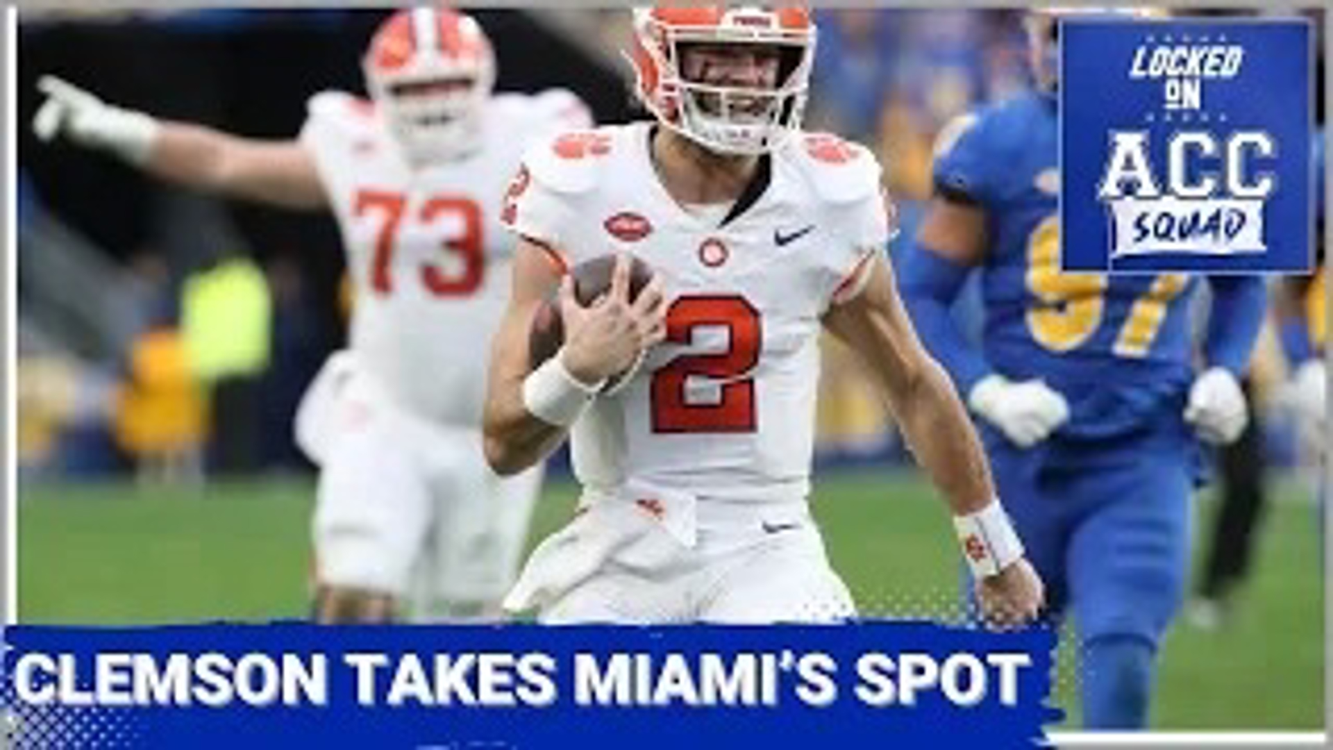 The Miami Hurricanes blew a 21-0 lead on Saturday and fell to the Syracuse Orange 42-38. As a result, the Clemson Tigers jumped over the Canes to face SMU.