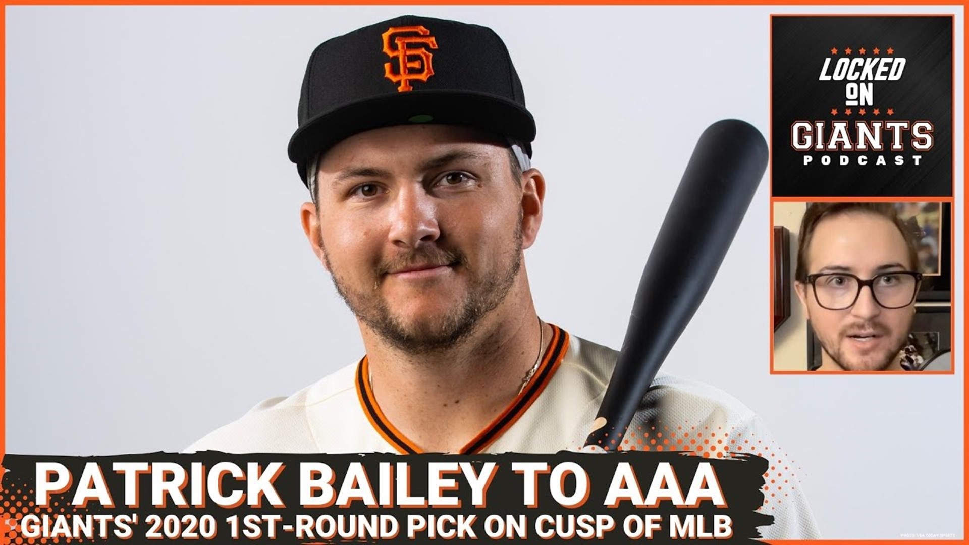 Catcher Patrick Bailey—SF Giants' 1st-round pick in 2020—promoted to Triple-A; SF wins 5th straight