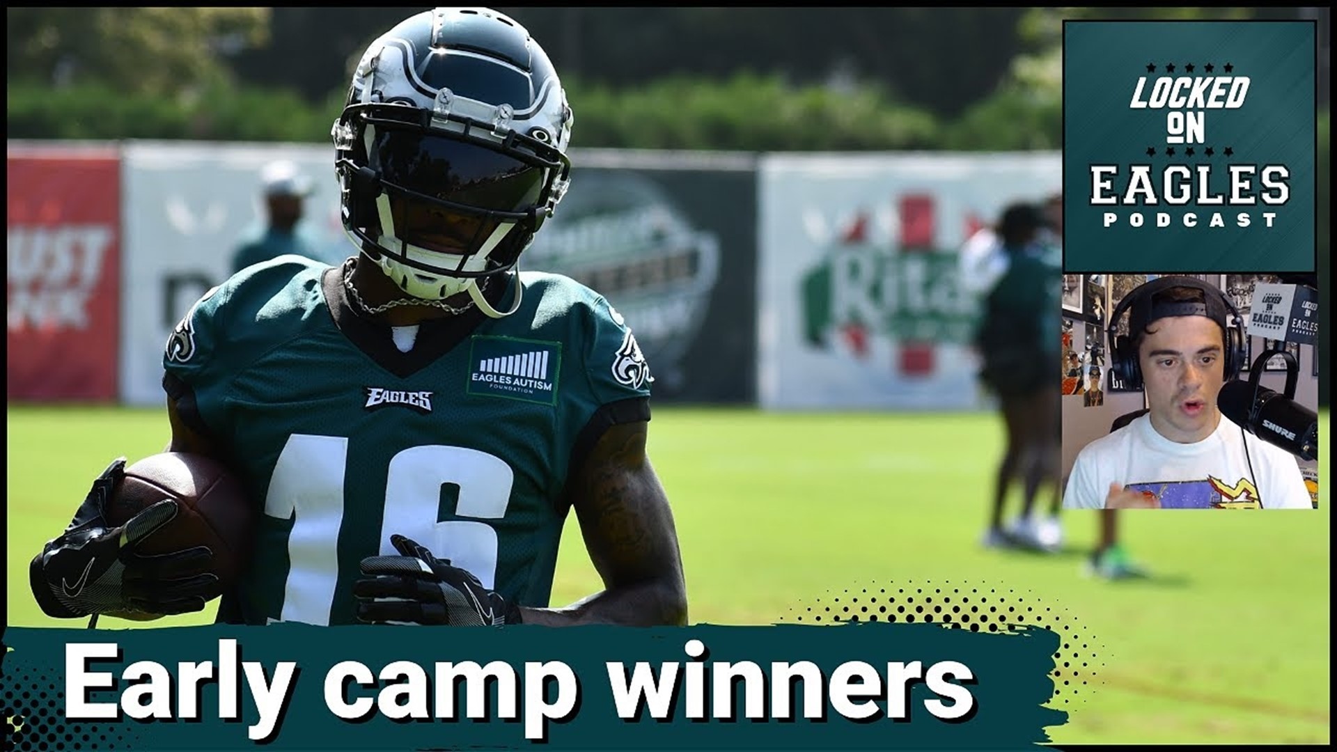 Quez Watkins, D'Andre Swift STEALING the show to start Philadelphia Eagles  training camp!