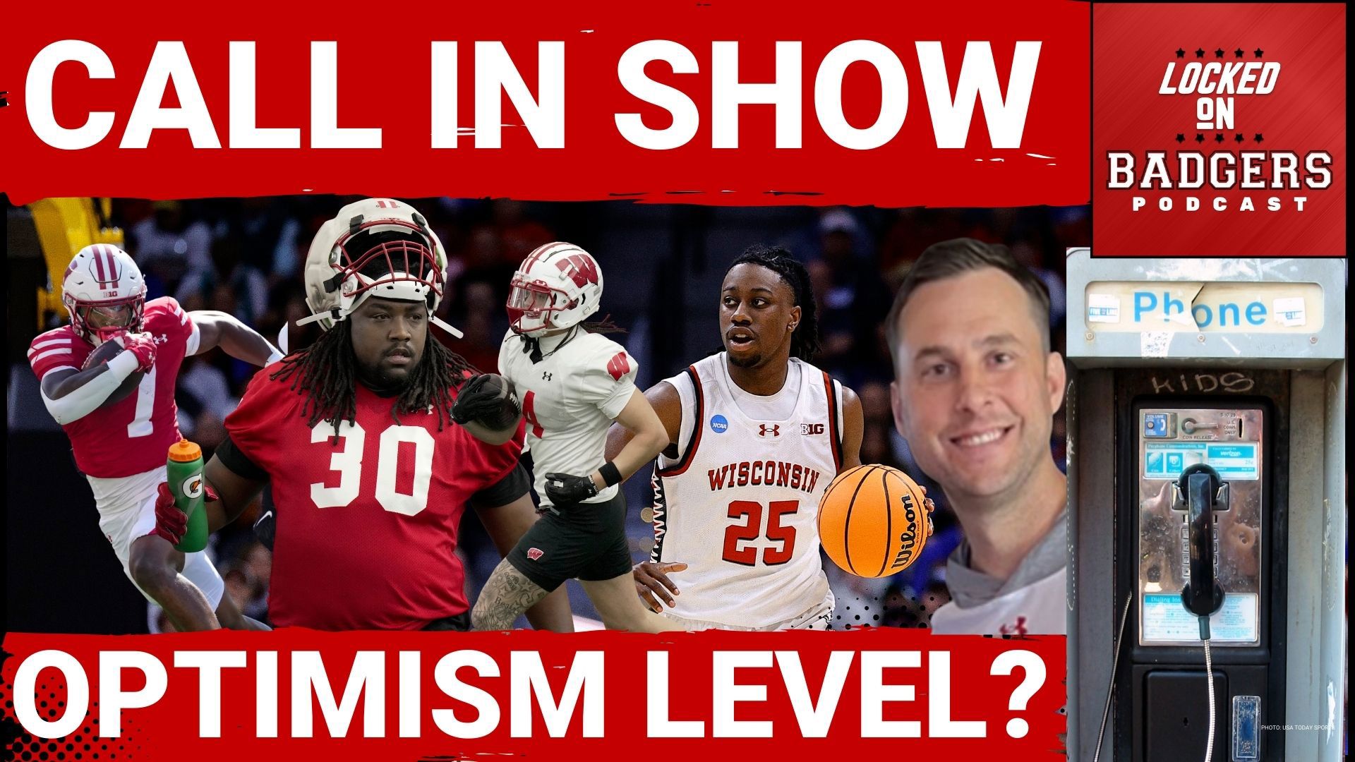 CALL IN SHOW | Wisconsin Badgers fans optimism levels - program expectations for Gard and Fickell!