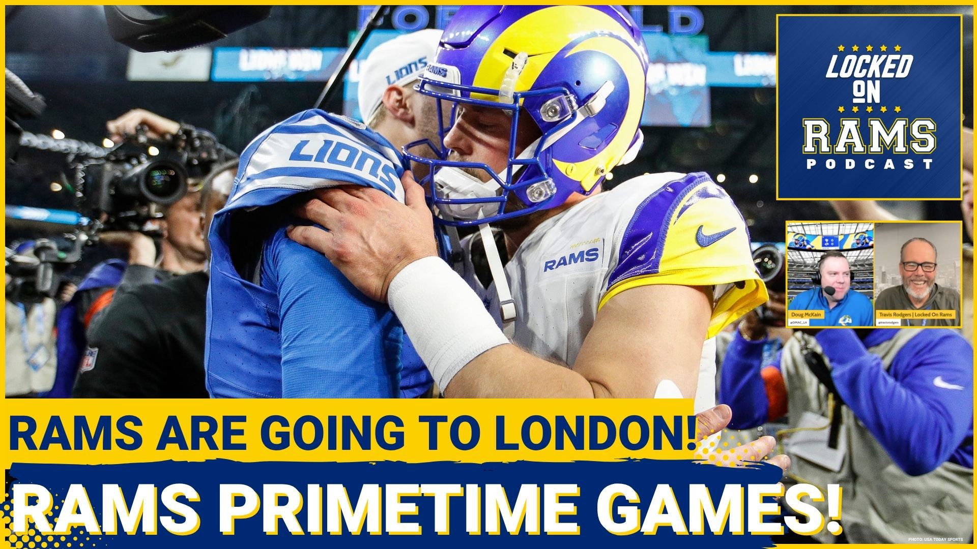 The Los Angeles Rams are heading to London to take on the Jacksonville Jaguars! D-Mac and Travis breakdown everything we know about the Rams 2025 schedule and predic