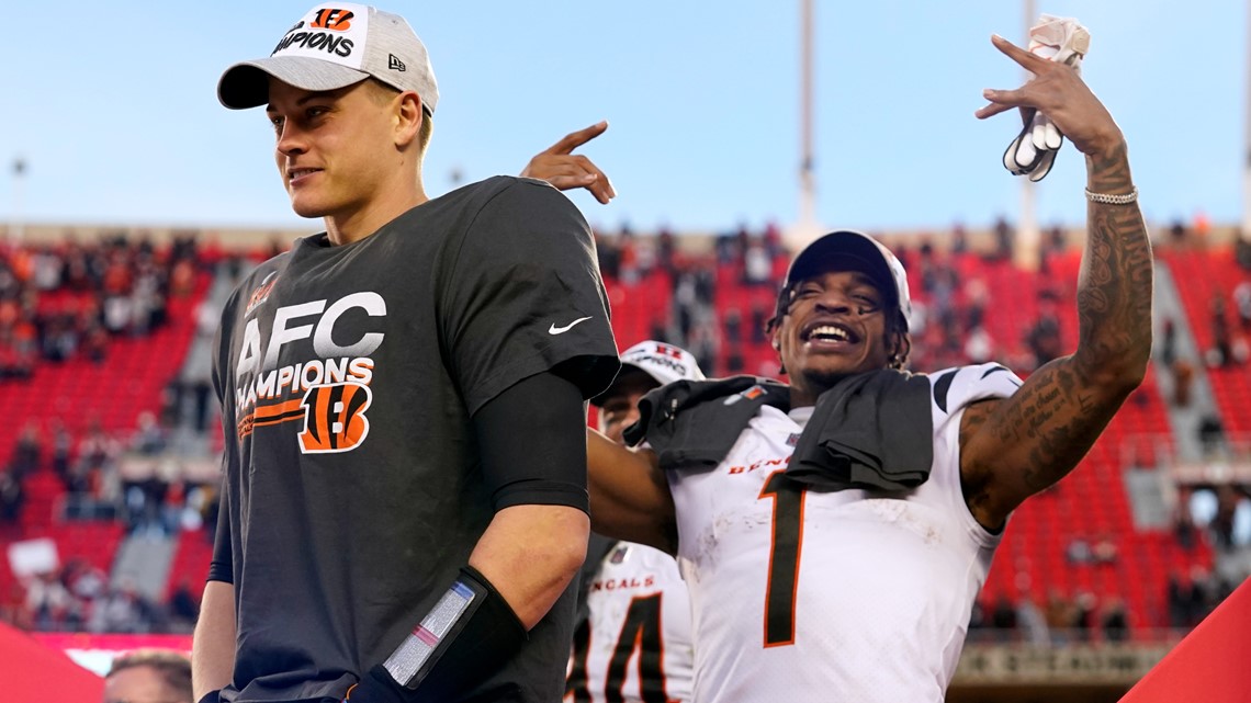 Cincinnati Bengals AFC champs, Super Bowl bound: Where to buy hats, T-shirts,  jerseys and more 