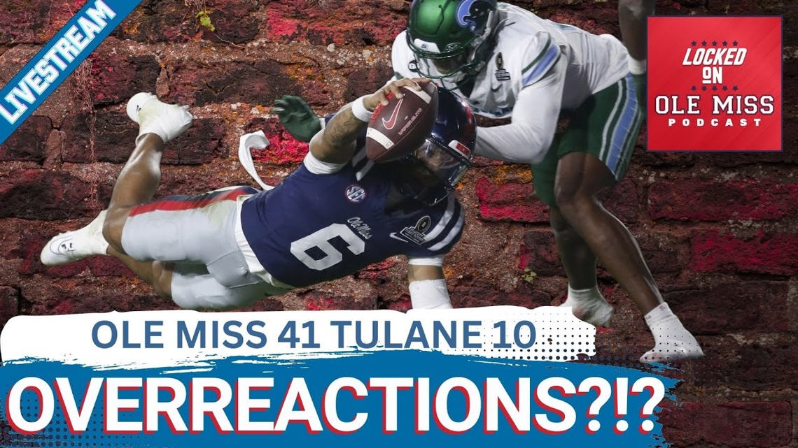 REACTION: Ole Miss DESTROYS Tulane! Dream Sugar Bowl Rematch with Georgia on the Horizon?