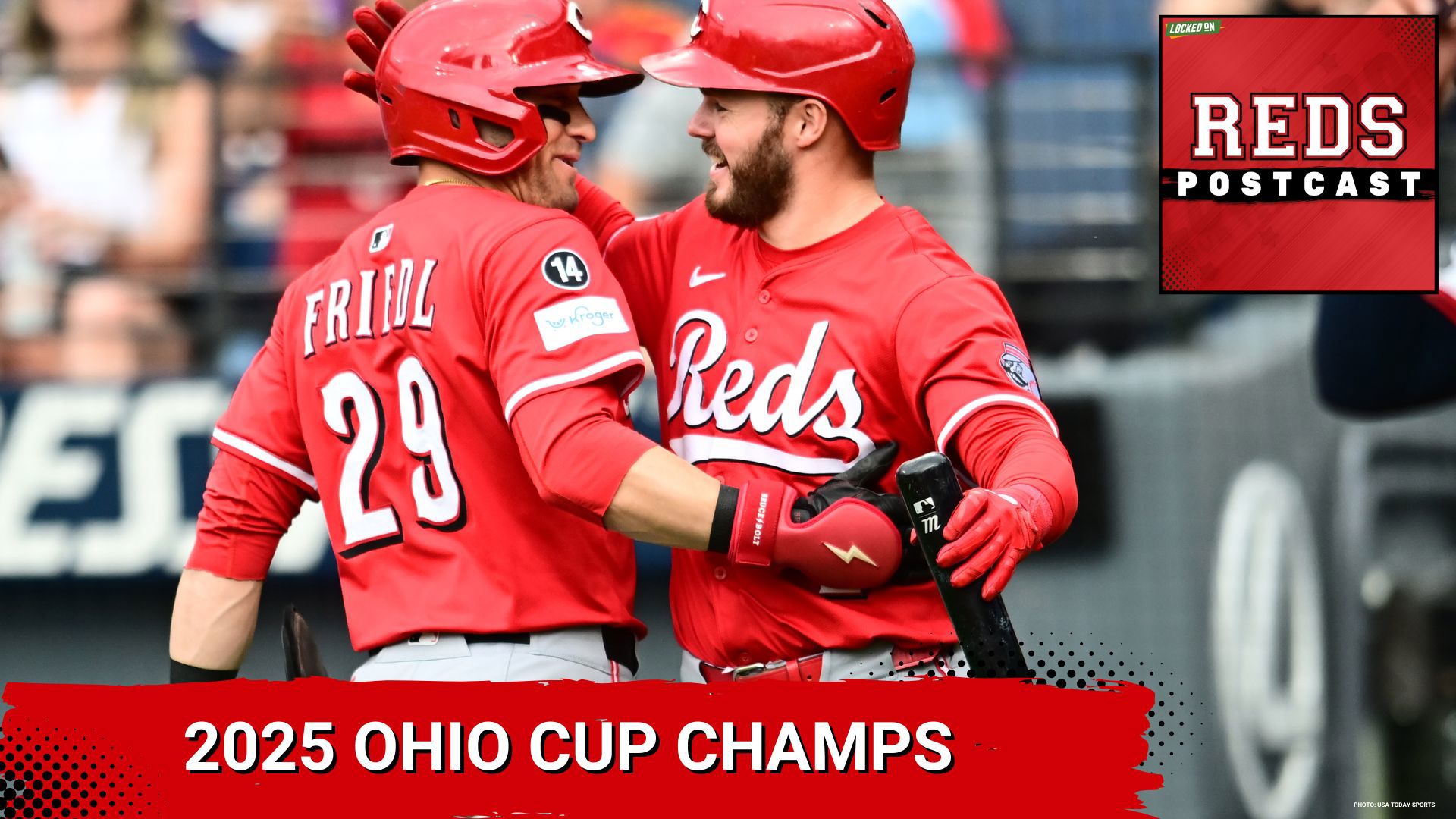 The Cincinnati Reds clinched the 2025 Ohio Cup with a 7-4 victory over the Cleveland Guardians on Monday night.