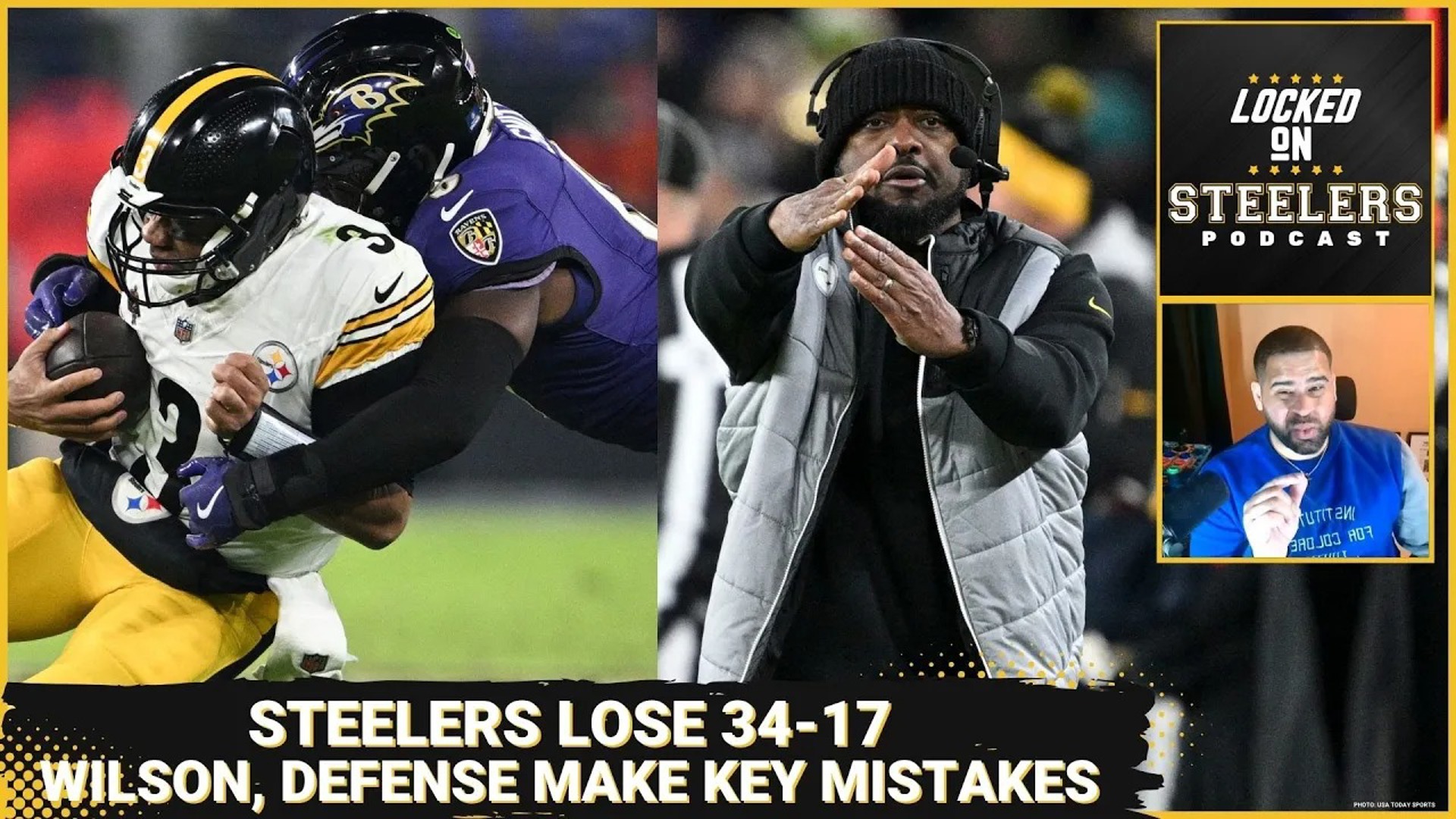 Steelers' 34-17 Loss to Ravens Keeps AFC North Race Alive Can Russell Wilson Shake His Worst