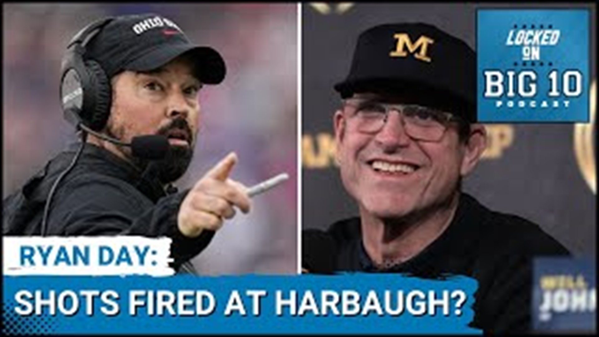 While the Ohio State football team is trying to figure out who will win the starting quarterback job, Ryan Day may have taken a verbal shot at Jim Harbaugh.