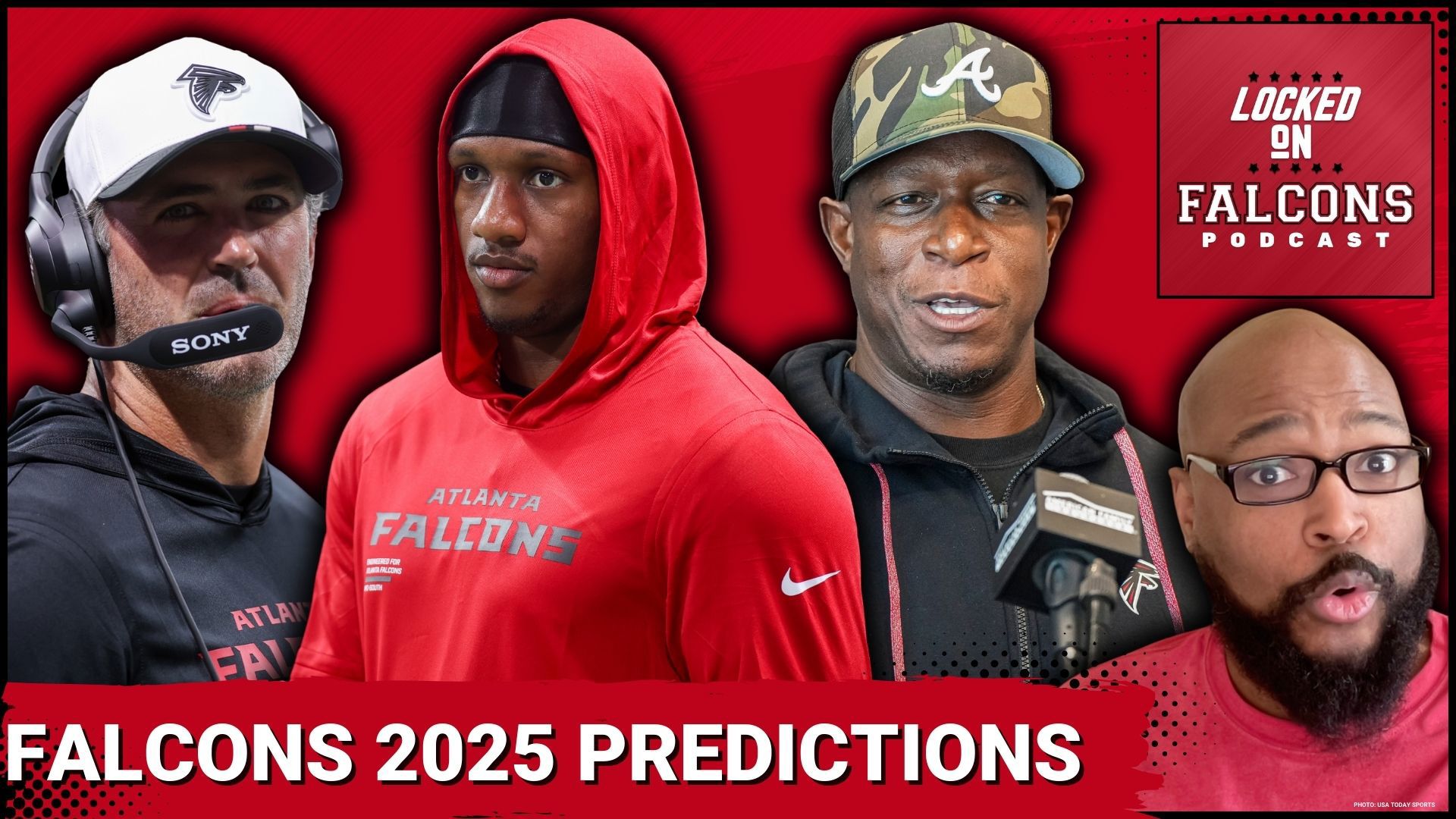 Will the Atlanta Falcons' seven-year playoff drought end in 2025, thanks to their improved offense?