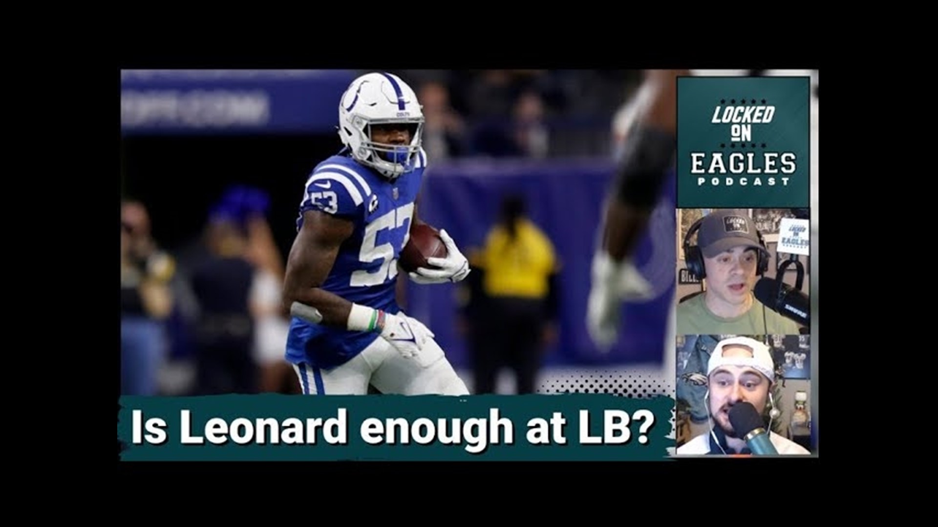 On this BONUS episode of Locked On Eagles, Shaq Leonard was signed today by the Philadelphia Eagles to bring depth to their Linebacker position.