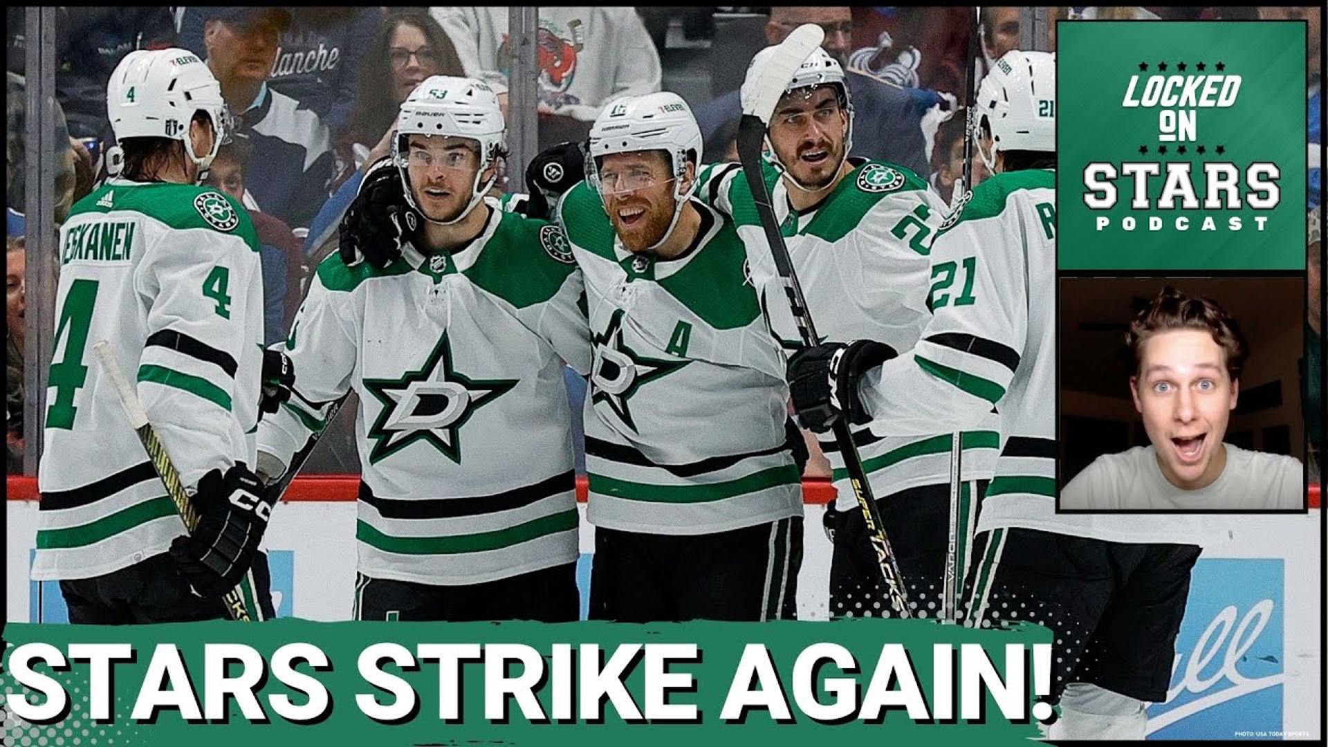The Dallas Stars win game four 5-1 over the Colorado Avalanche and take a commanding 3-1 series lead.
