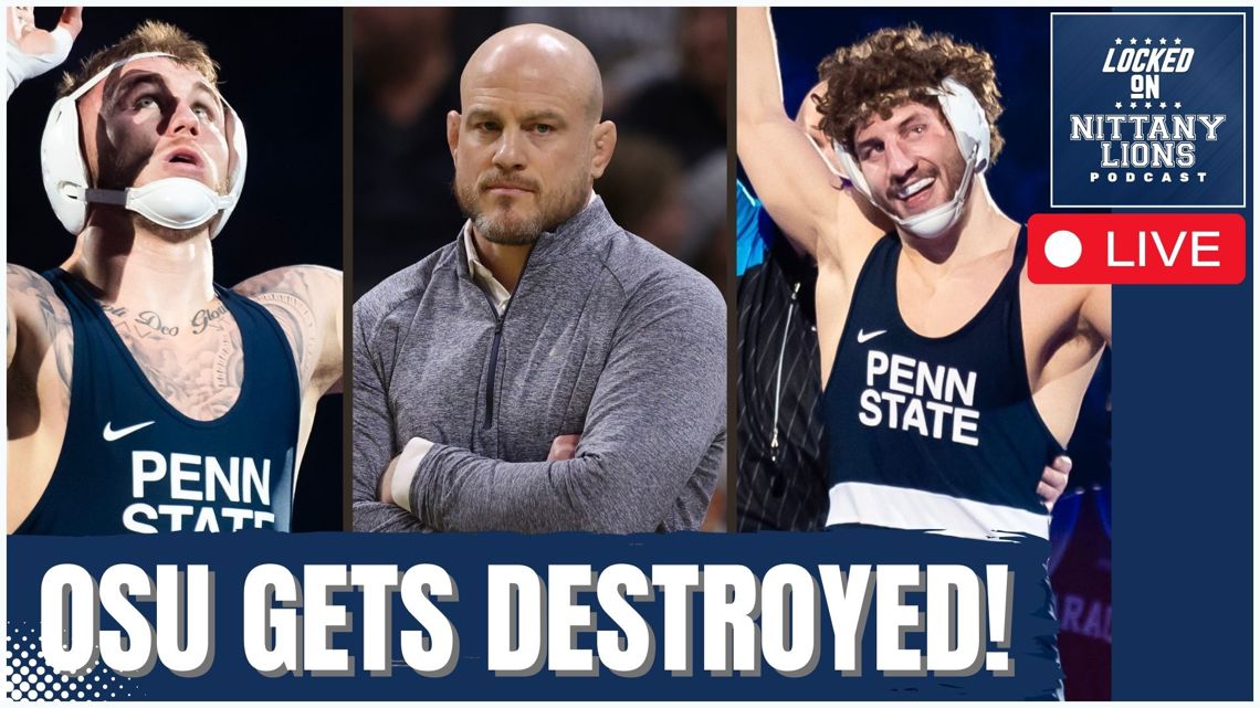 LIVE: Penn State Wrestling DESTROYS No. 2 Ohio State — Full Match Recap & Reaction!