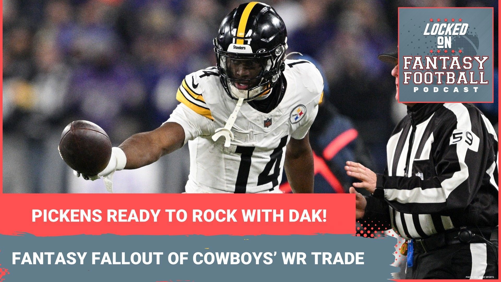 Sporting News' Vinnie Iyer and NFL.com's Michelle Magdziuk break down the shocking NFL trade shaking up fantasy with George Pickens going from Pittsburgh to Dalllas.
