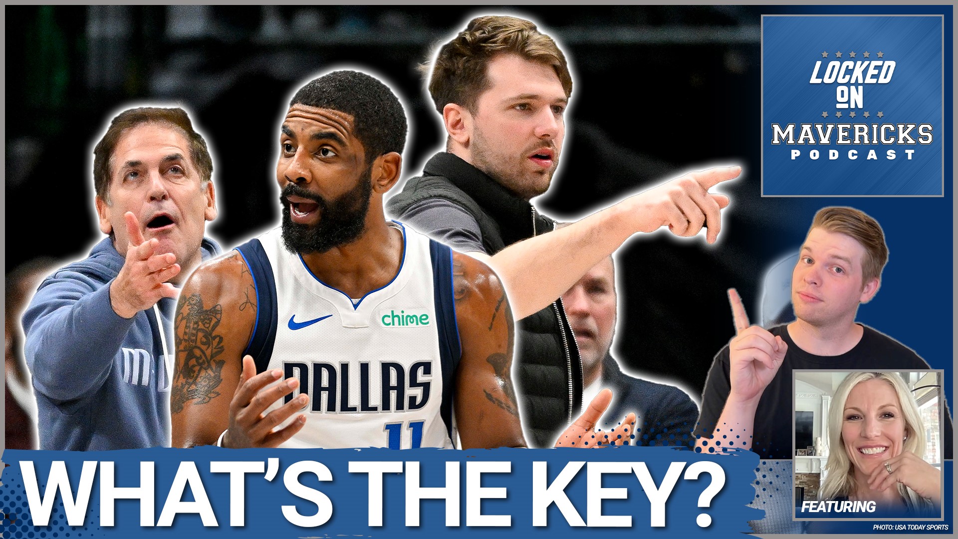 Nick Angstadt & Dana Larson discuss the key for Luka Doncic, Kyrie Irving, THJ, Dereck Lively II, and the Dallas Mavericks in the 2nd Half of the season.