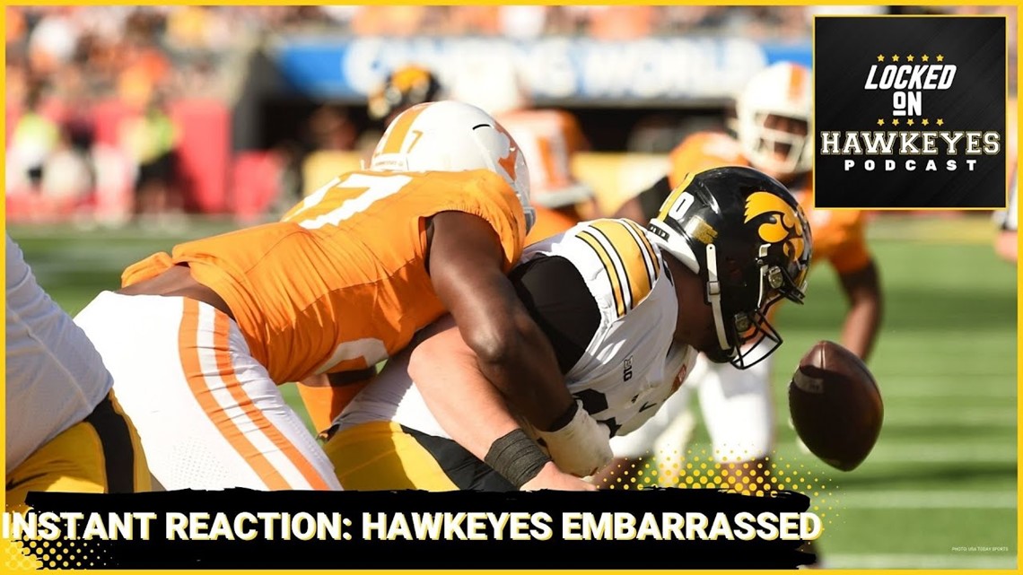 Instant Reaction Iowa Football Embarrassed Again In The Citrus Bowl Vs Tennessee