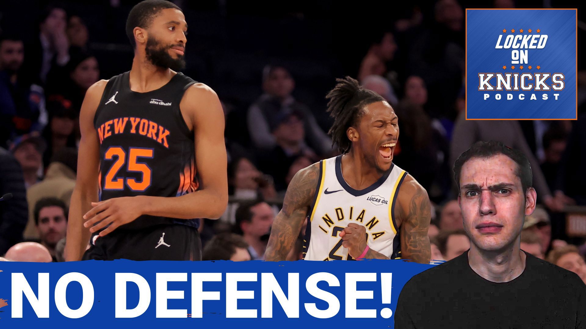 The Knicks DEFENSE COLLAPSES Against The Pacers Jose Alvarado's