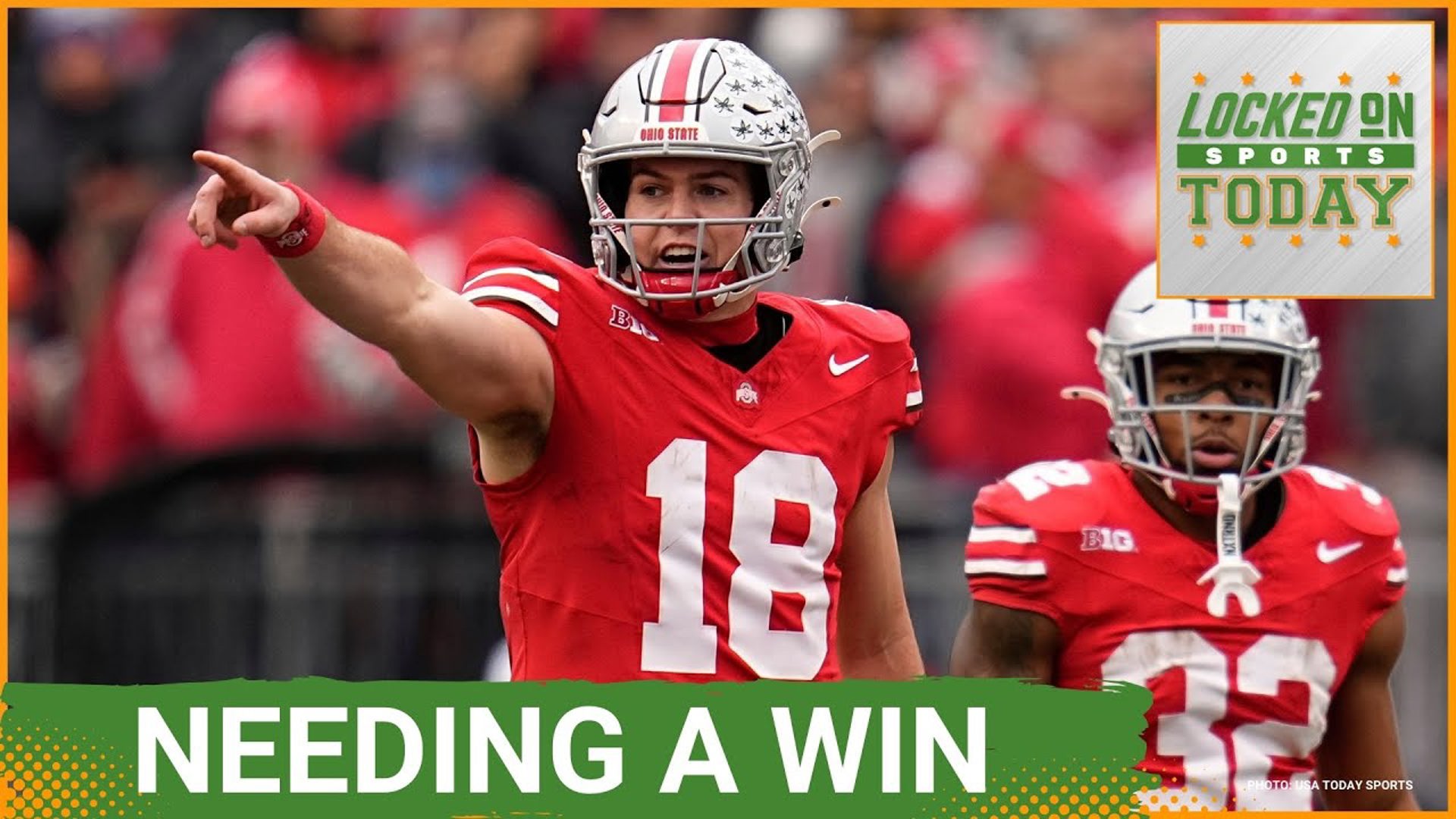 Ohio State absolutely HAS to beat Michigan on Saturday.