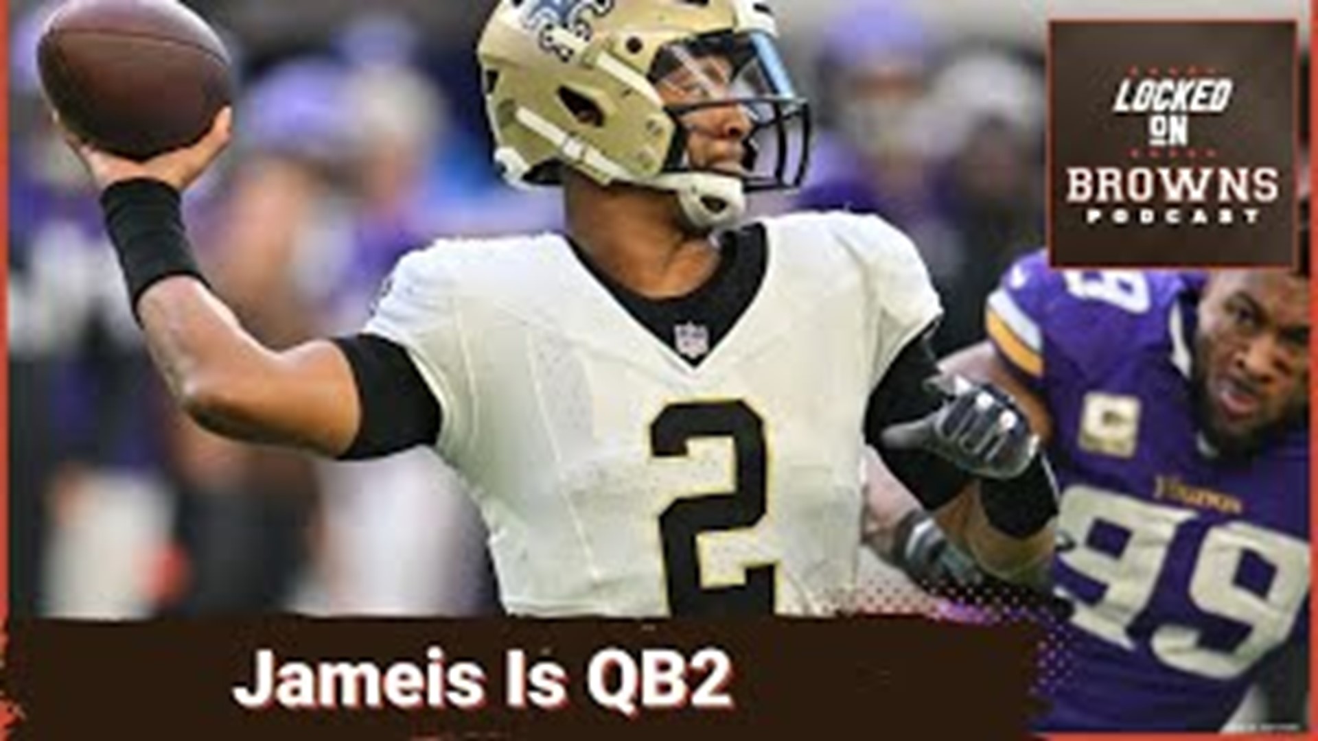 The Cleveland Browns decided to go against the popular choice of re-signing Joe Flacco and signed veteran Jameis Winsron to be the new number two quarterback.
