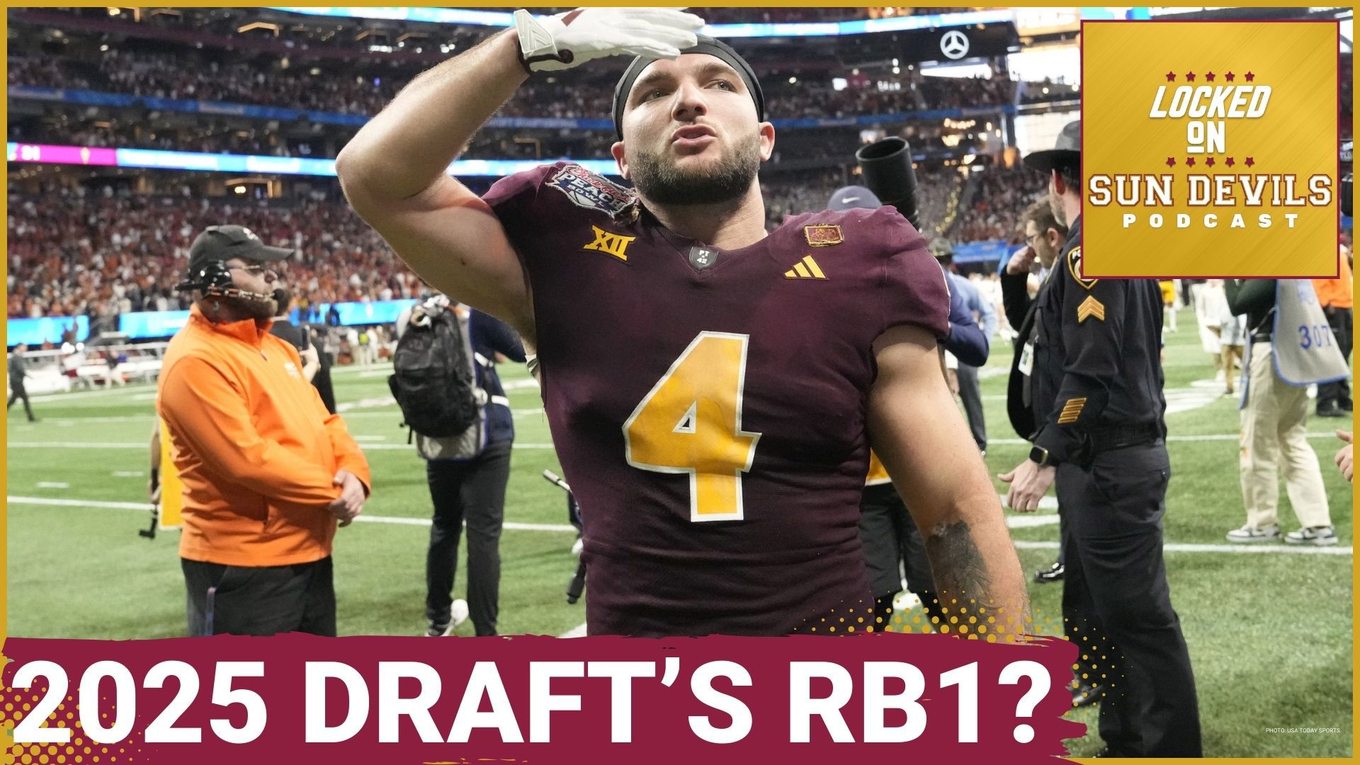 Can Cam Skattebo shine at the 2025 NFL Scouting Combine and prove he's the top running back in he 2025 NFL Draft?