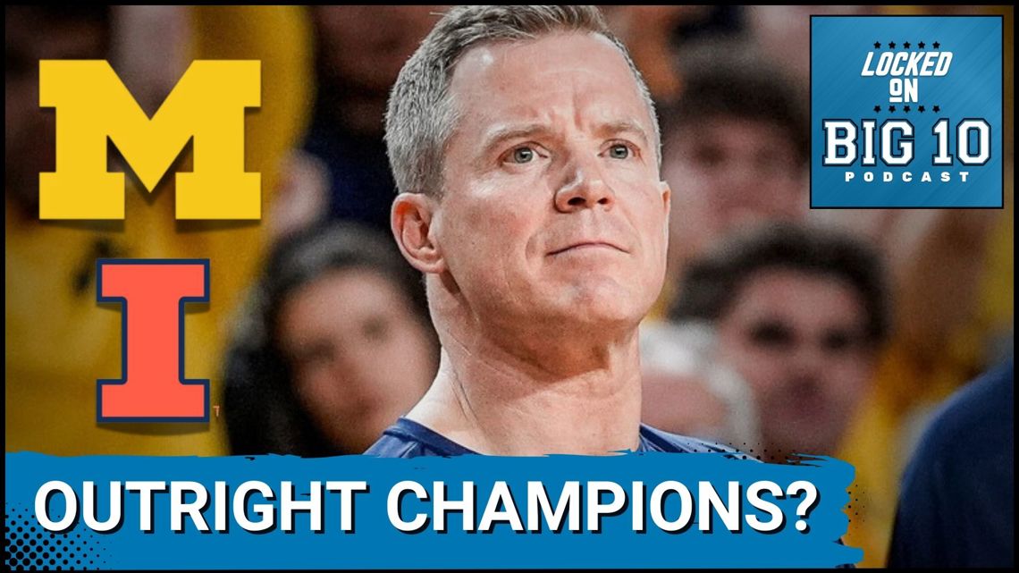 KRYPTONITE? Michigan Must BREAK 9-Game Illini CURSE and CLAIM OUTRIGHT Big Ten Title!