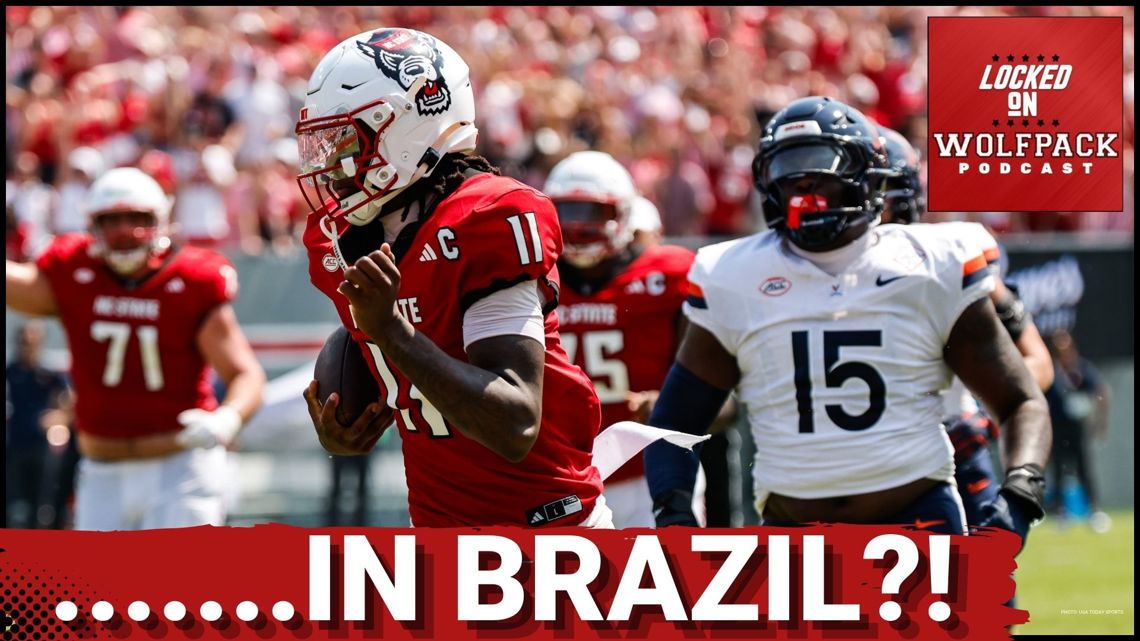 INTERNATIONAL? NC State Football to play Virginia Cavaliers in BRAZIL? Bad Idea! | NC State Podcast