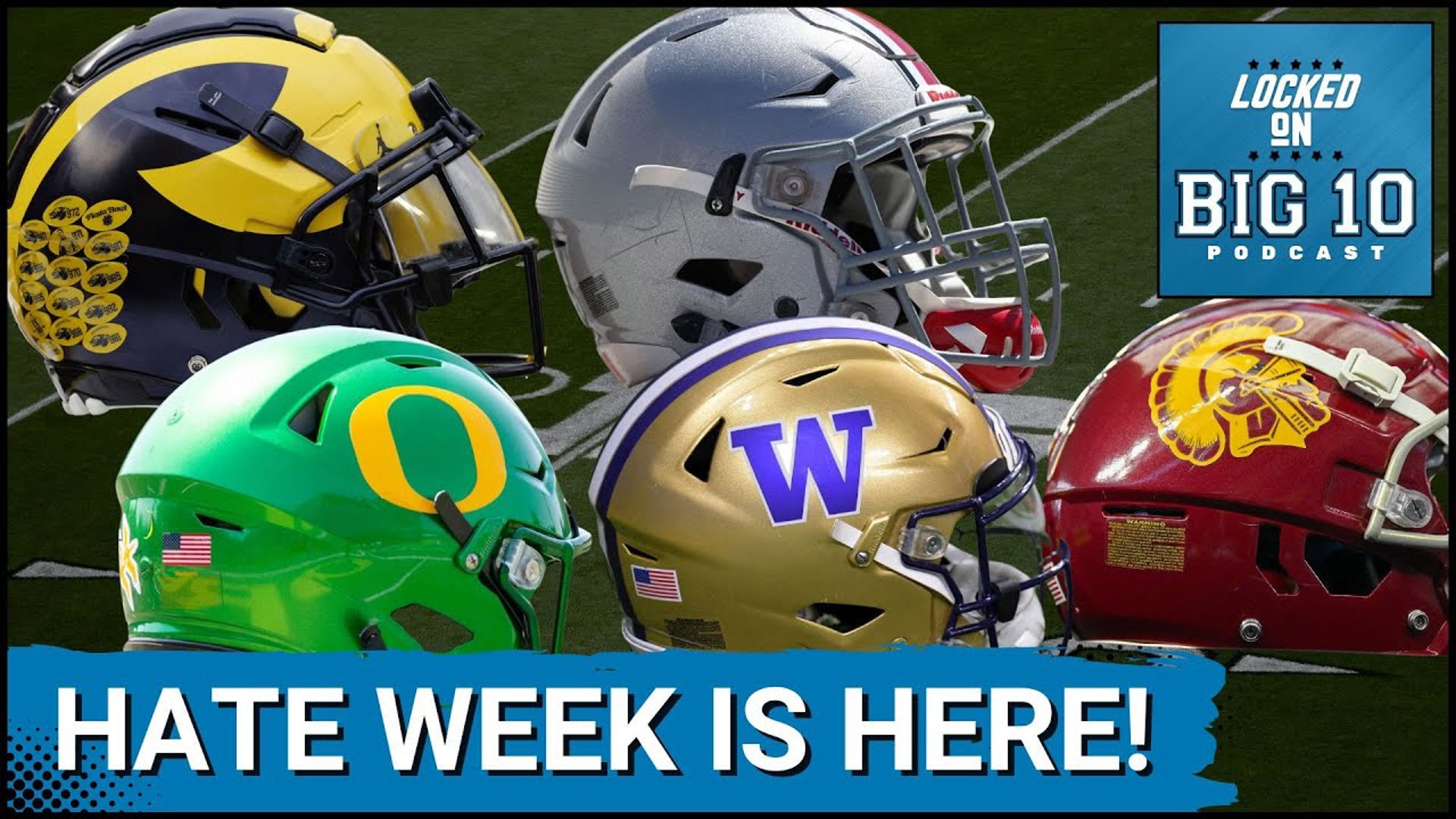 It is the biggest week of the Big Ten and college football season.  Call it Rivalry Week!  Call it Hate Week!