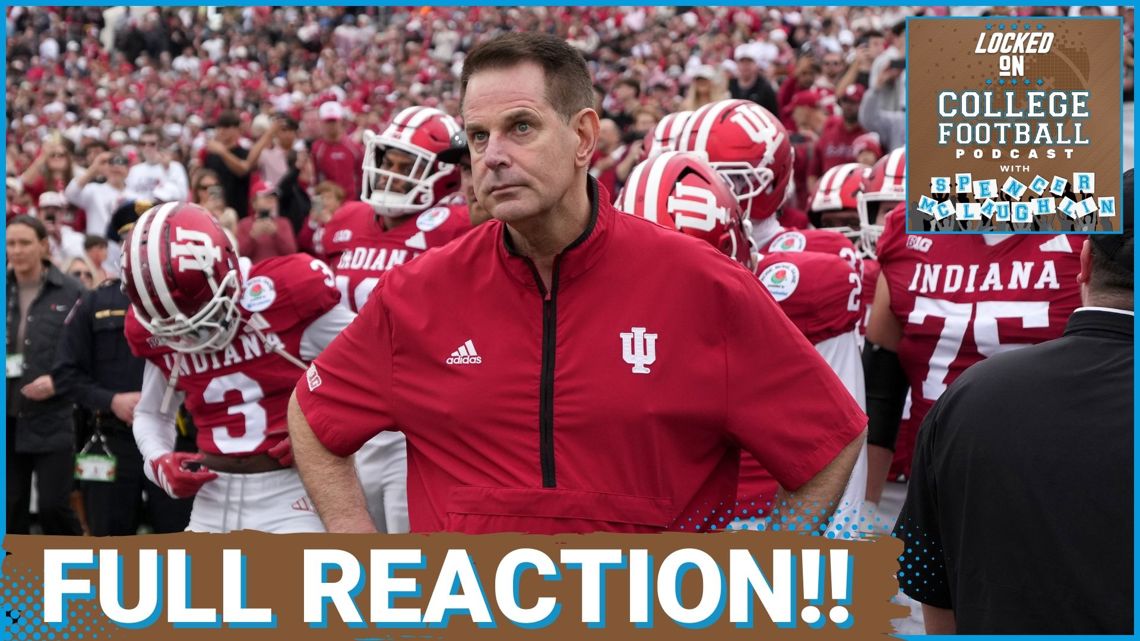 REACTION: Indiana CRUSHES Alabama in the Rose Bowl, PROVES the doubters WRONG AGAIN