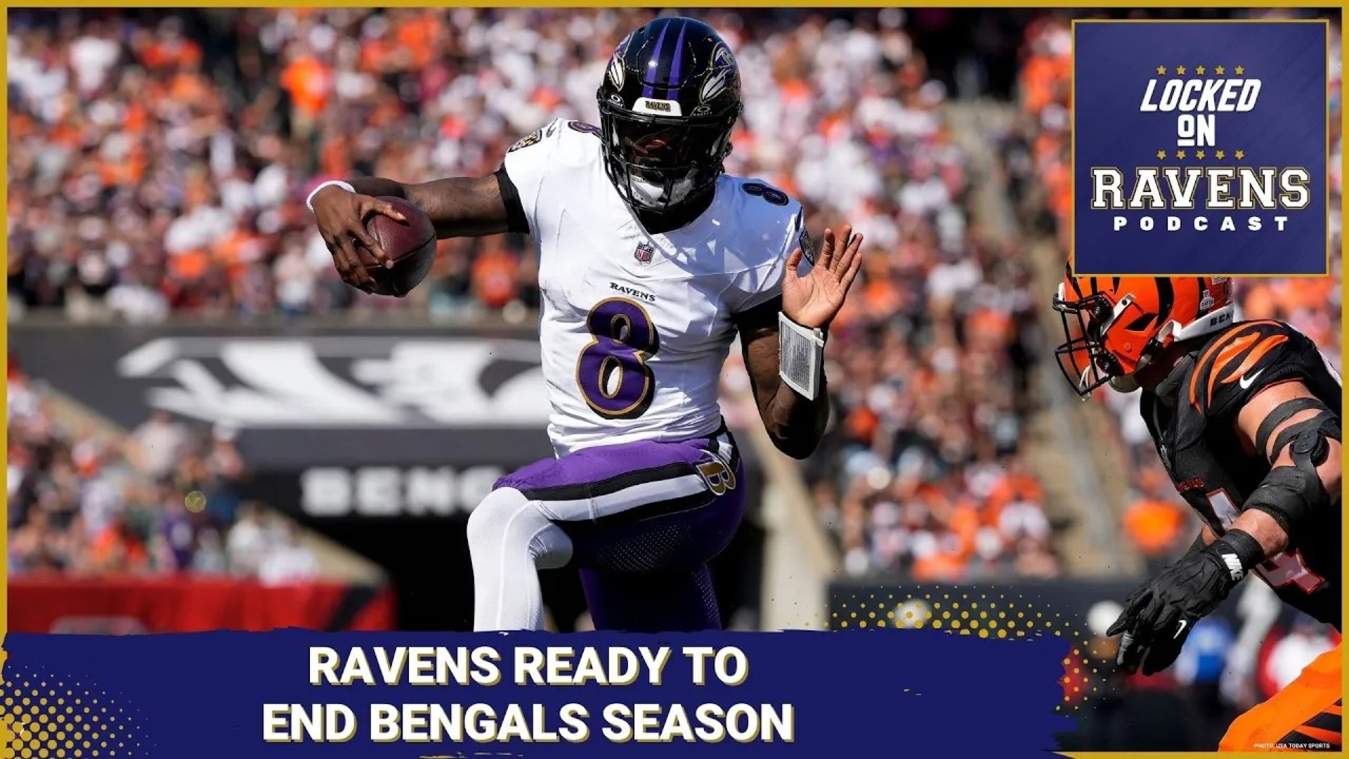 We look at the Baltimore Ravens being ready to end the Cincinnati Bengals' season in another battle between Lamar Jackson and Joe Burrow.