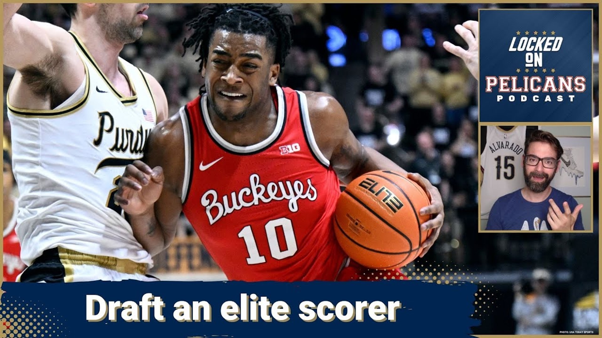 Brice Sensabaugh is one of the best three level scorers in the draft but is the freshman out of Ohio State the right pick at 14?
