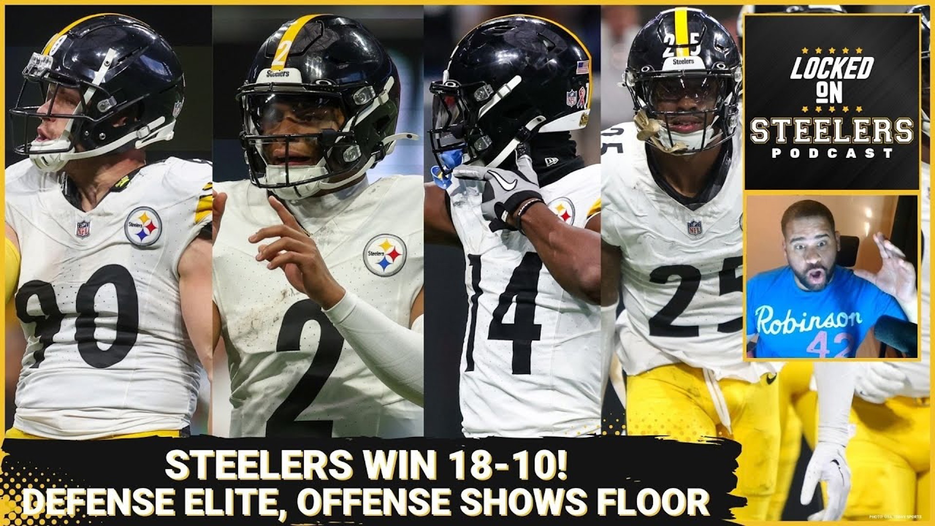 Steelers Win 18-10 vs Falcons | TJ Watt, Defense, Look Elite | Justin ...