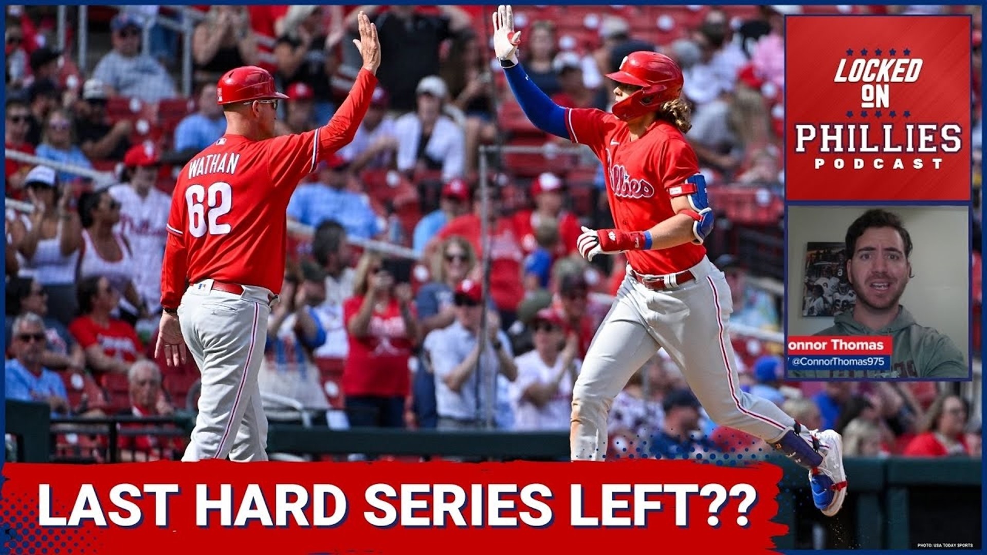 In today's episode, Connor reacts to the Philadelphia Phillies' weekend series with the St. Louis Cardinals.