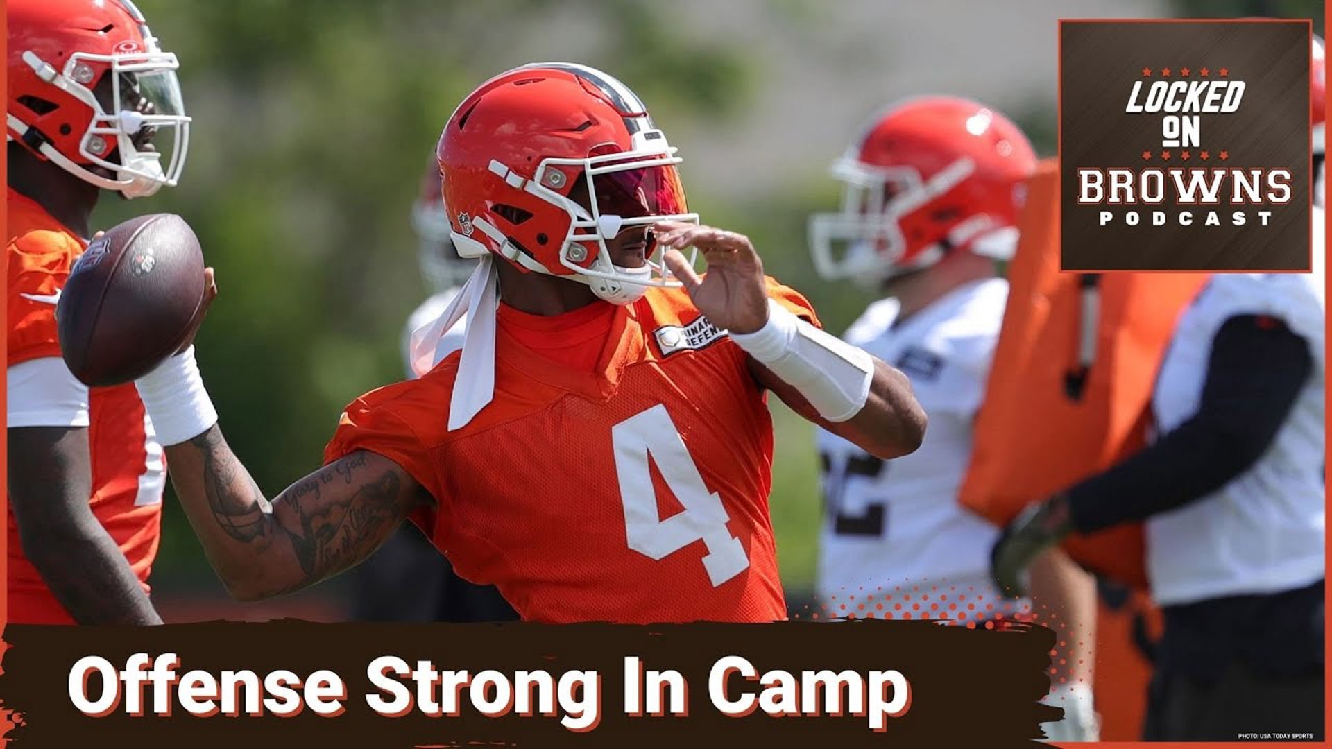 Deshaun Watson and the Cleveland Browns offense have showed better thus far than many expected in training camp.