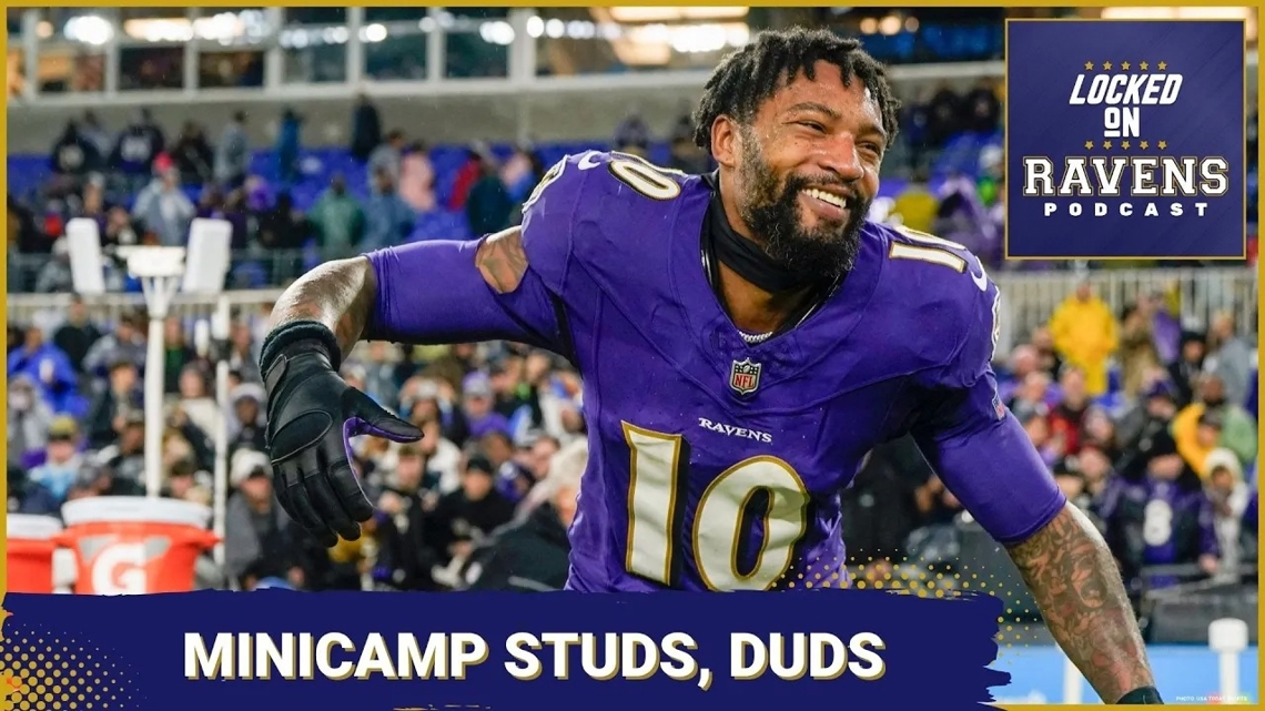 Baltimore Ravens studs, duds from 2024 mandatory minicamp